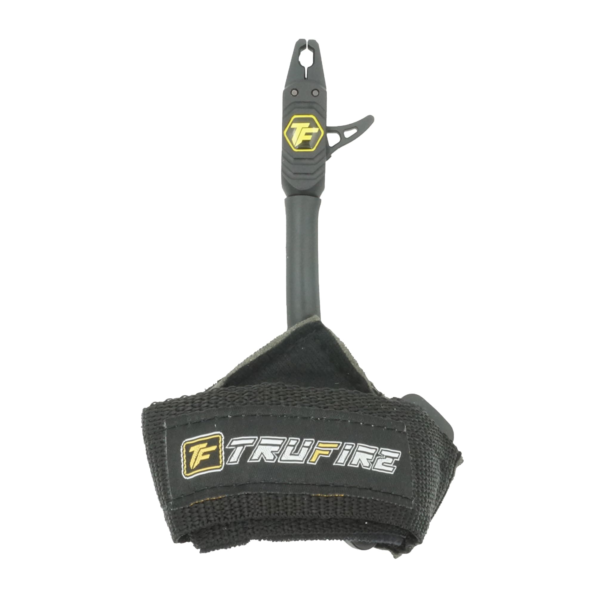 TruFire Patriot Archery Compound Bow Release - Adjustable Black Wrist Strap