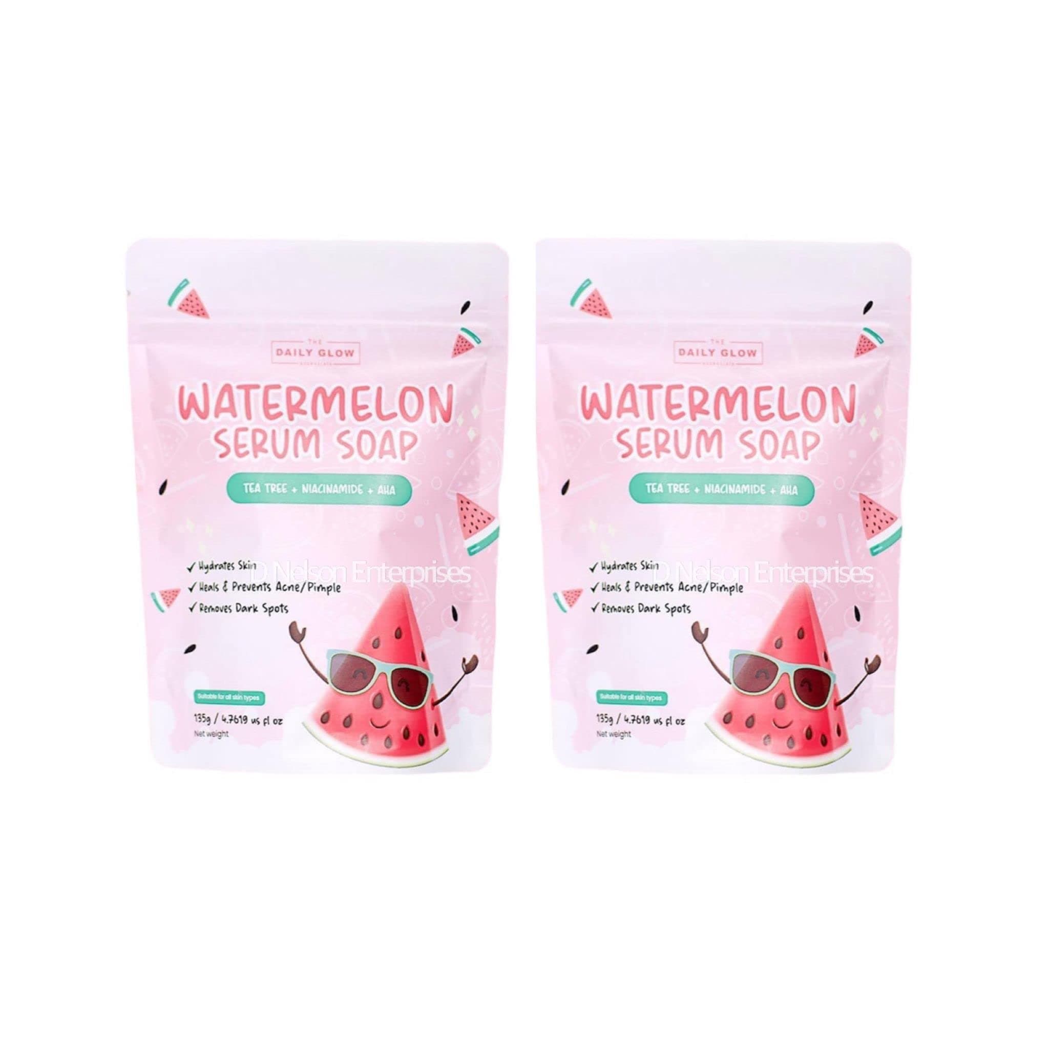 Watermelon Serum Soap, 2 Bars x 135g