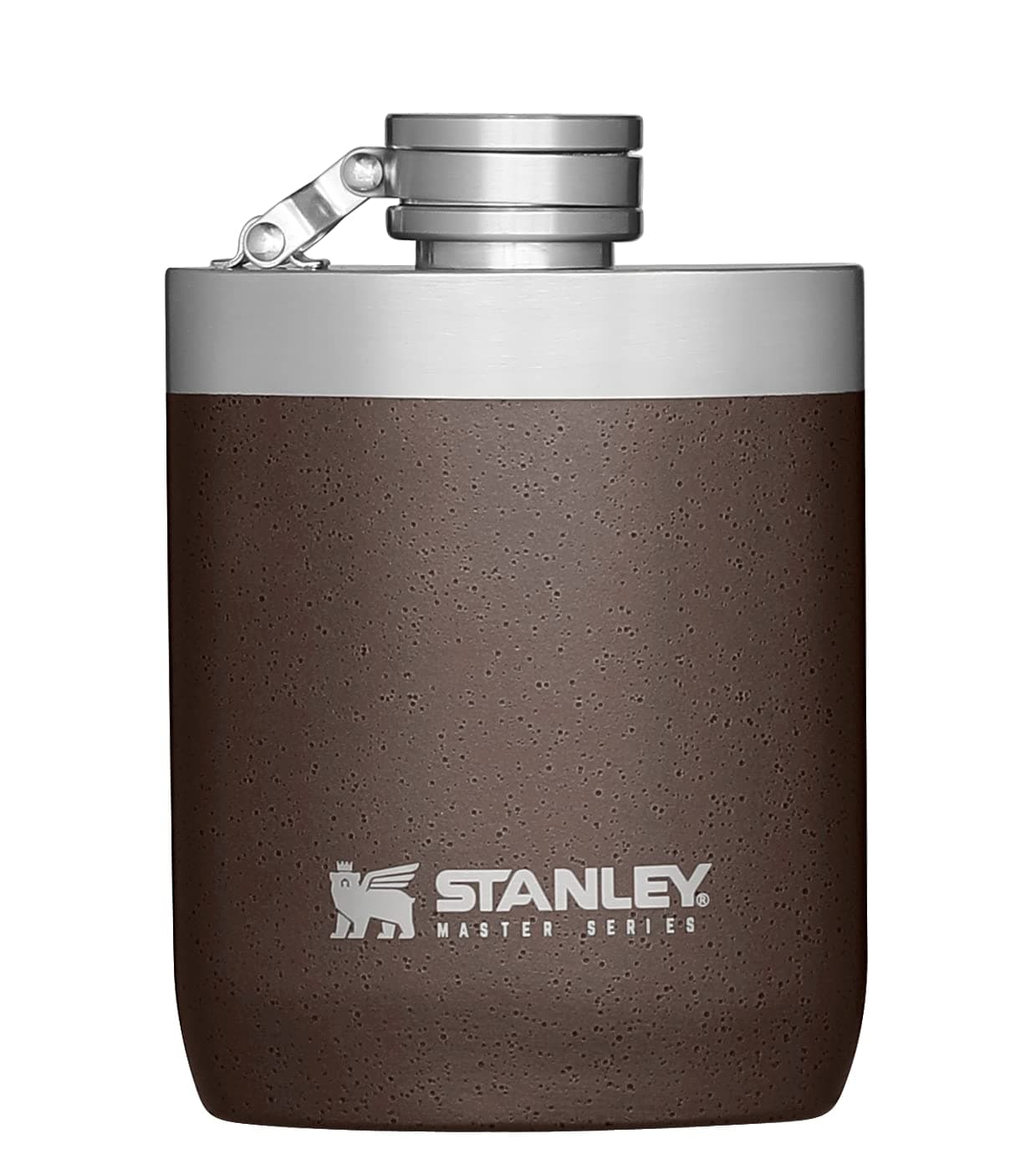 Stanley Master Unbreakable Flask - 8oz Never-Lose Cap, Wide Mouth Easy Fill Pour Stainless Steel Insulated Leak-Proof Flask
