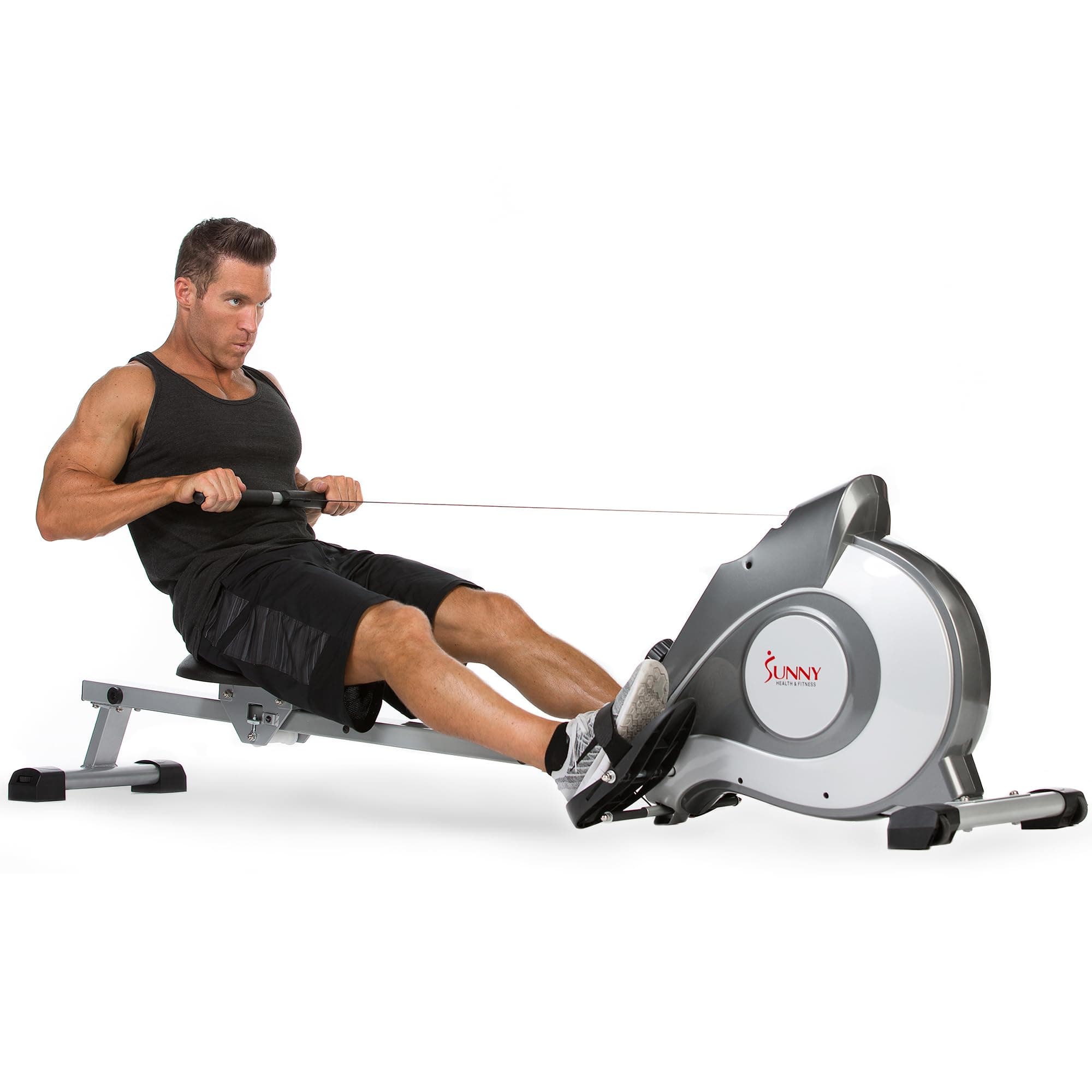 Sunny Health & Fitness Classic Magnetic Rowing - SF-RW5515