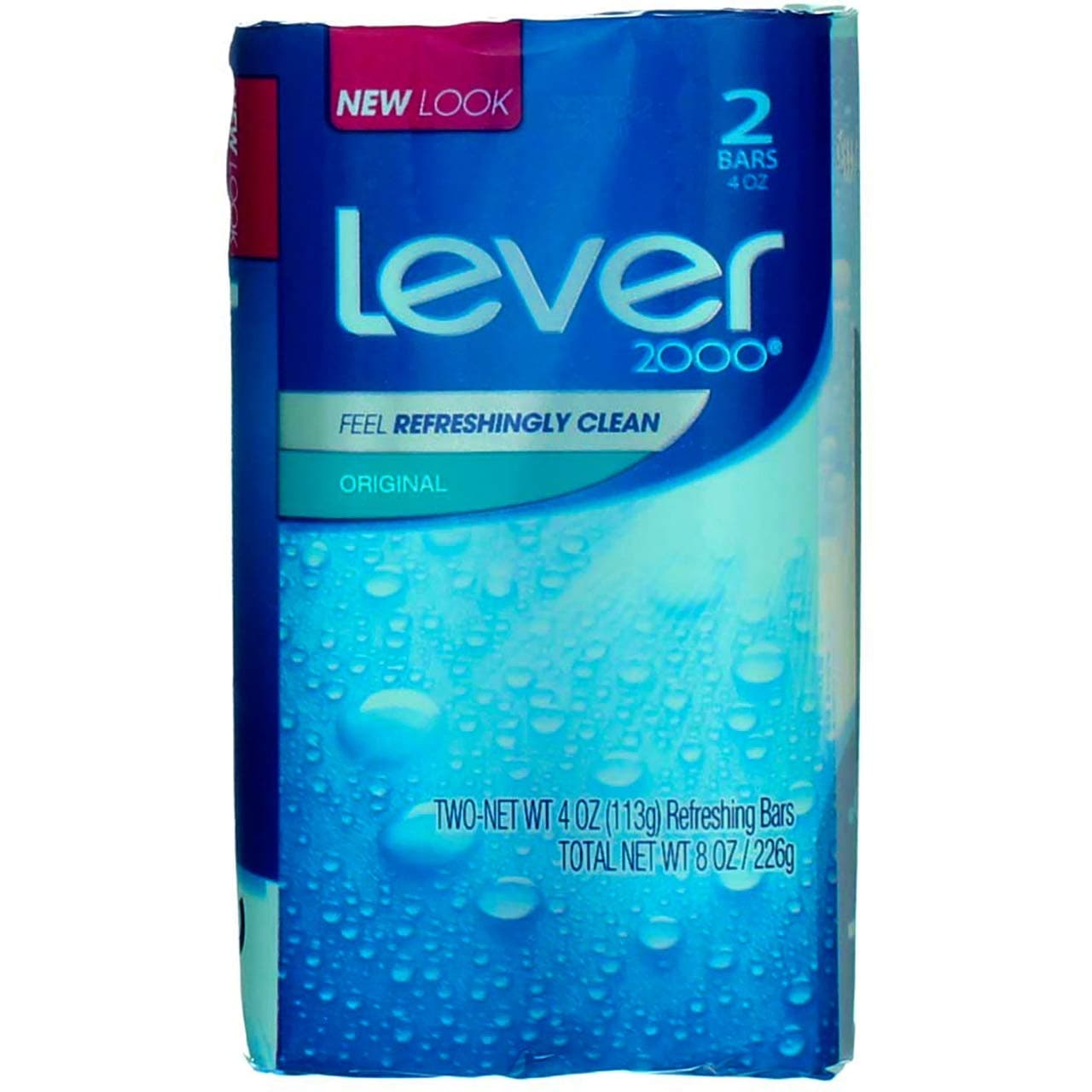 Lever 2000Original Refreshing Bar Soap, Perfectly Fresh 4 oz, 2 ea (Pack of 11)