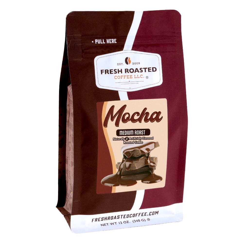 Mocha Flavored Coffee, 12 oz, Medium Roast, Kosher, Ground