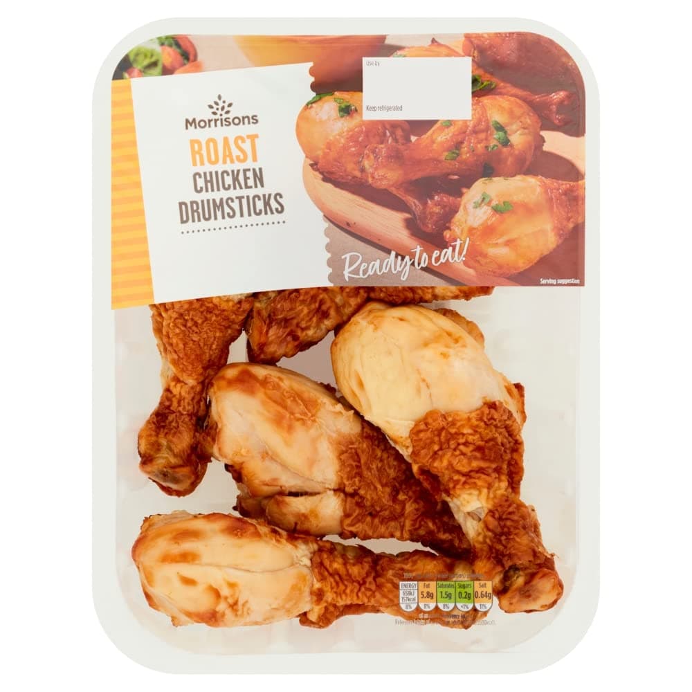 Morrisons Roast Chicken Drumsticks, 430g
