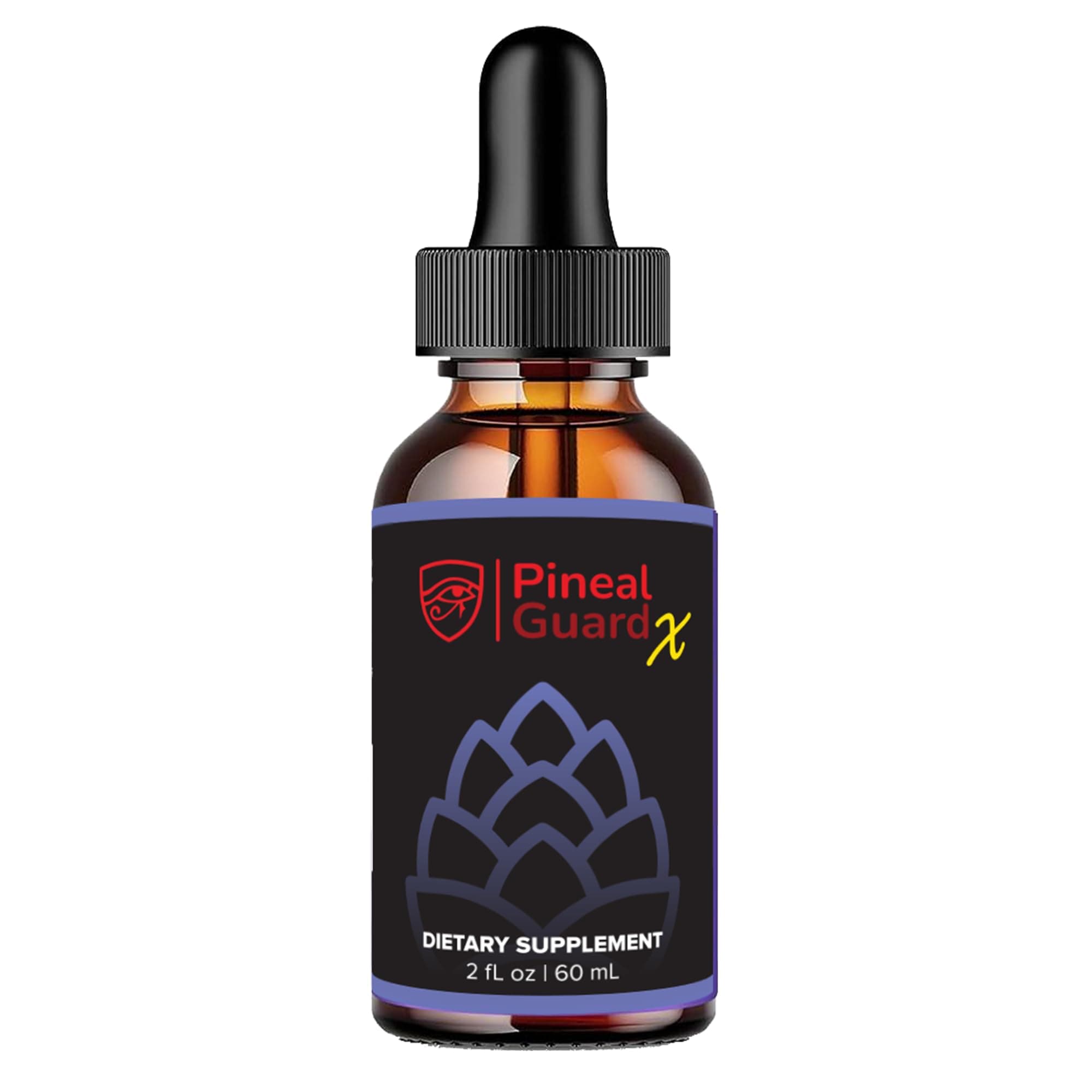 Pineal Gland Supplement - Brain Support, Focus, and Memory Vitamins for the Brain, Decalcify, Activate, and Protect Your Pineal Gland - Third Eye Awakening - Pineal Guard X