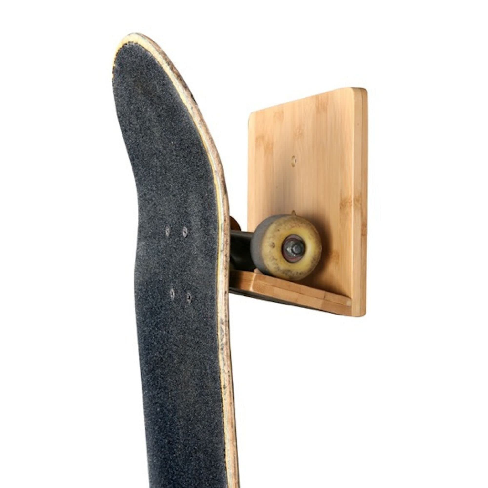 COR Surf Bamboo Skateboard Wall Rack