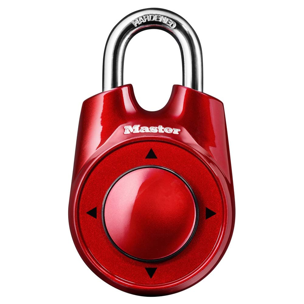 Master Lock Directional Combination Lock, Set Your Own Directional Lock, Combination Lock for Gym and School Lockers, 1500iD
