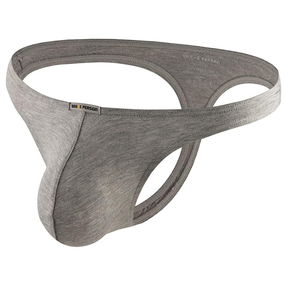 Summer Code Men's Thong G-String Underwear Soft Stretch Comfortable Brief Bulge Pouch Underwear