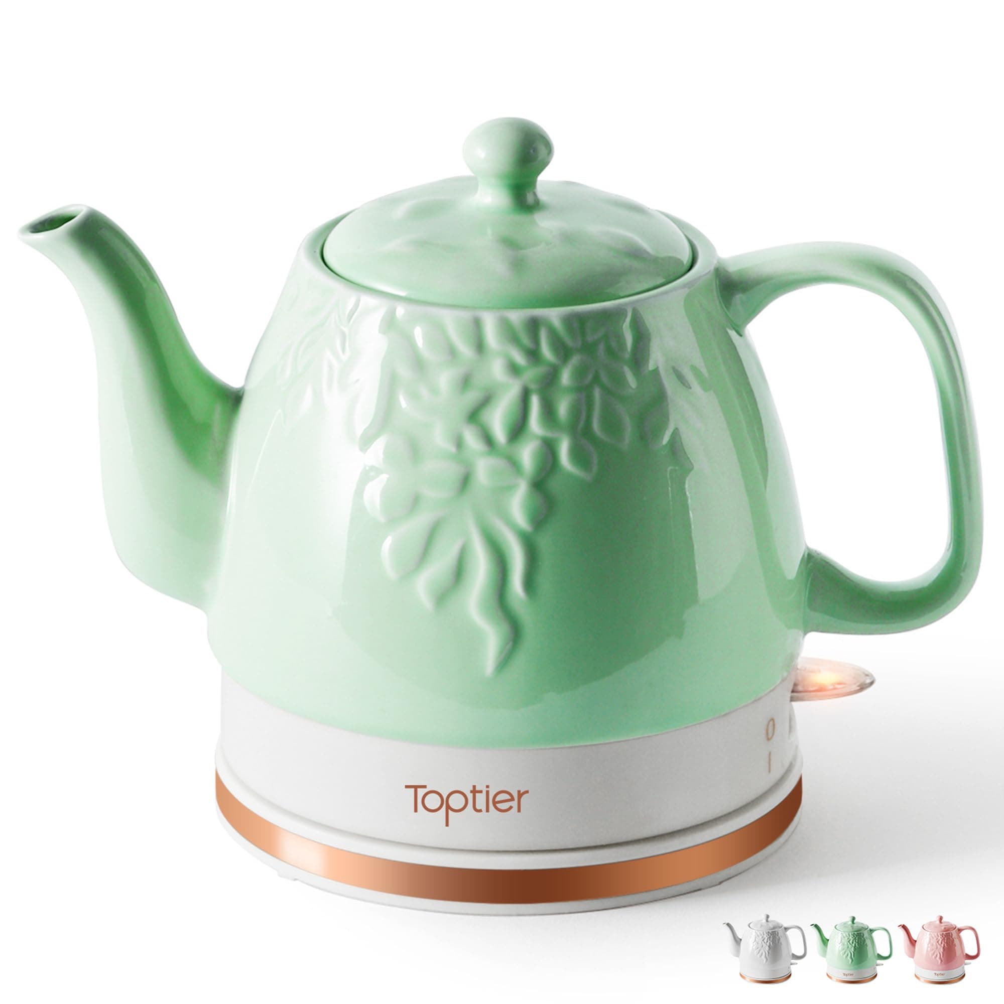 Electric Ceramic Tea Kettle