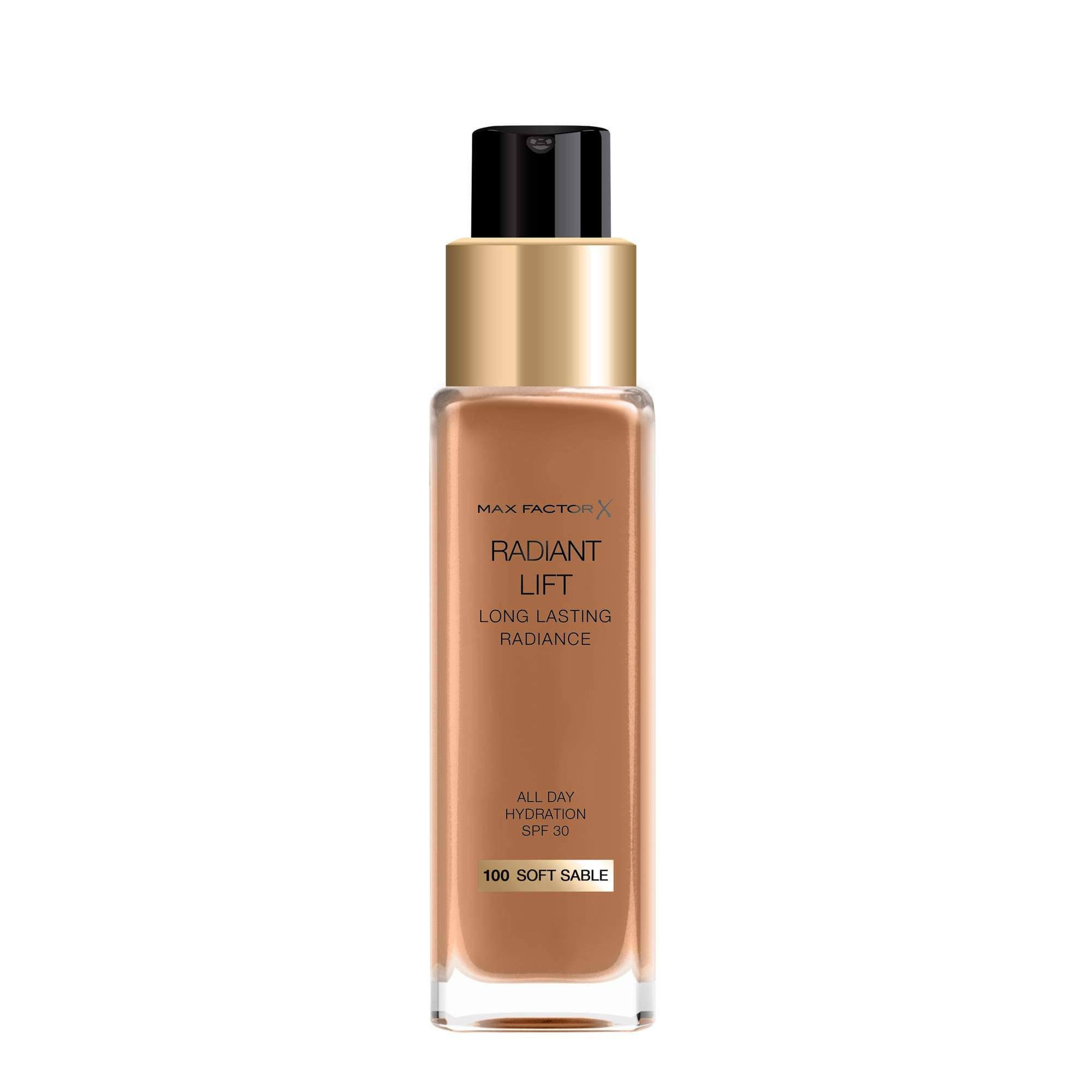 Max Factor Radiant Lift Foundation, 100 Soft Sable, 30 ml