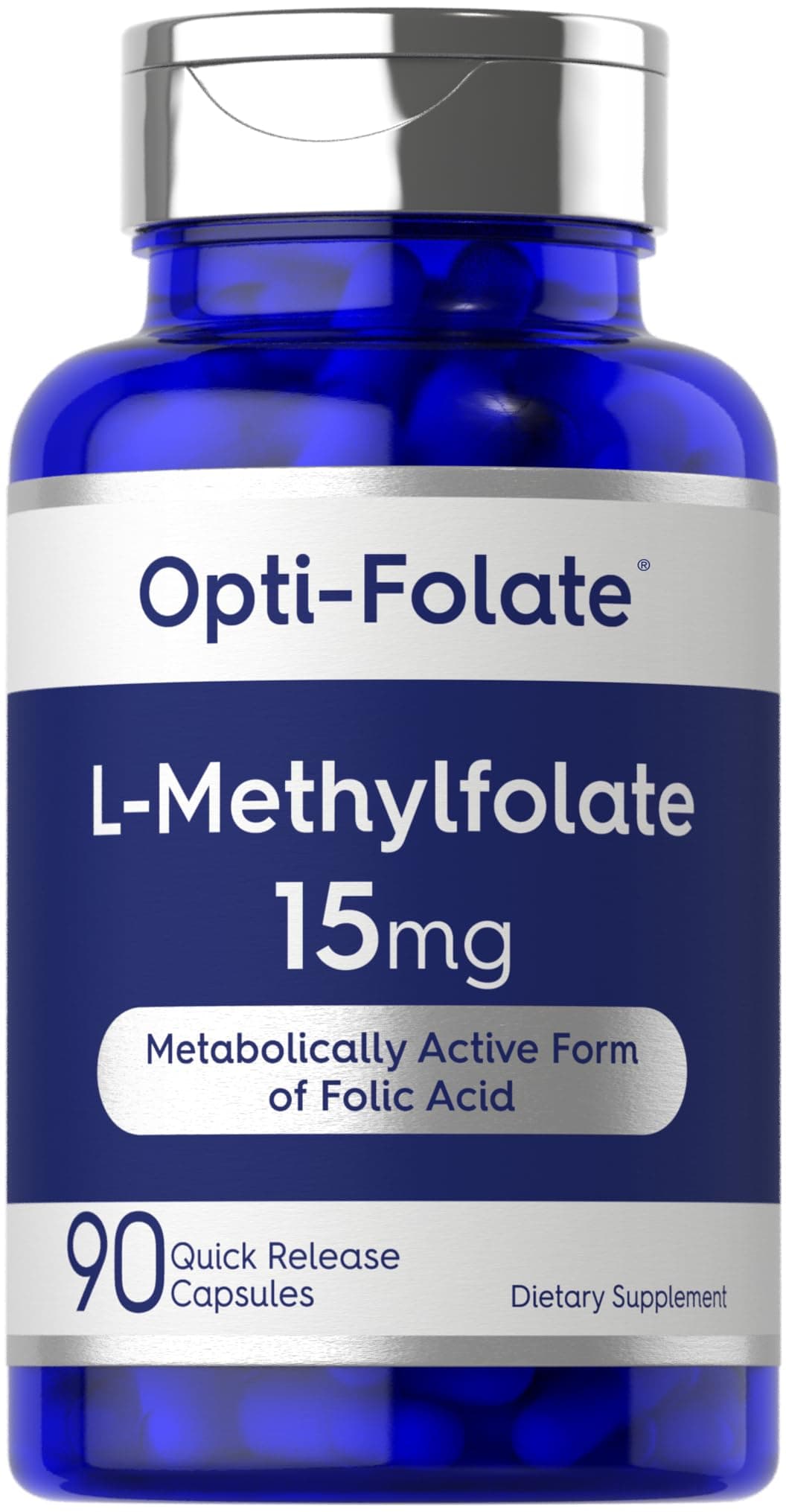 Carlyle Opti-Folate L-Methylfolate - 15mg (90 Capsules)