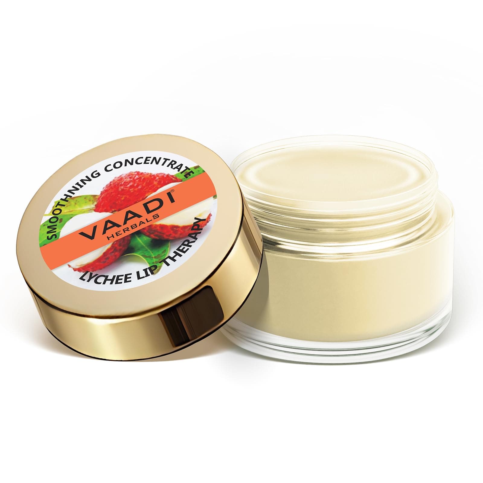 Vaadi Herbals Lip Balm, Lychee, 10 Gm