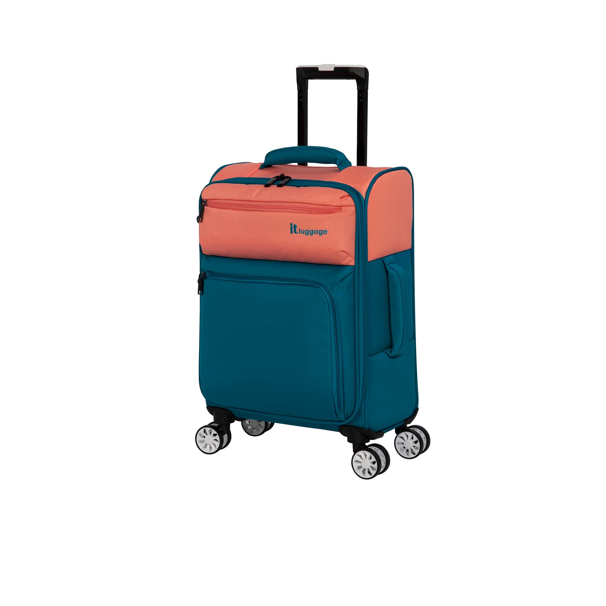 Duo-Tone 22" Softside Carry-On 8 Wheel Spinner