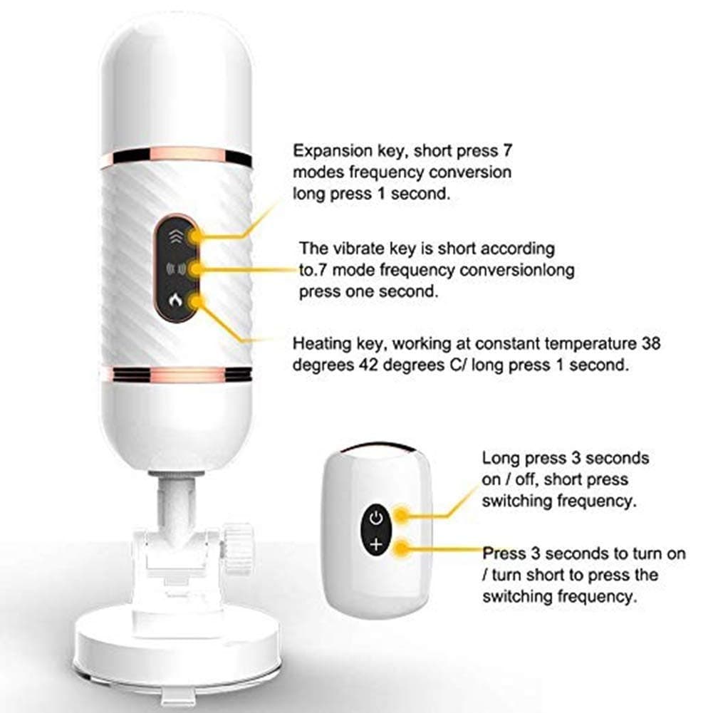 Automatic Massage Tool Machine Female Thrusting Machine for Women,Stress Relaxation Suction Cup with Attachments