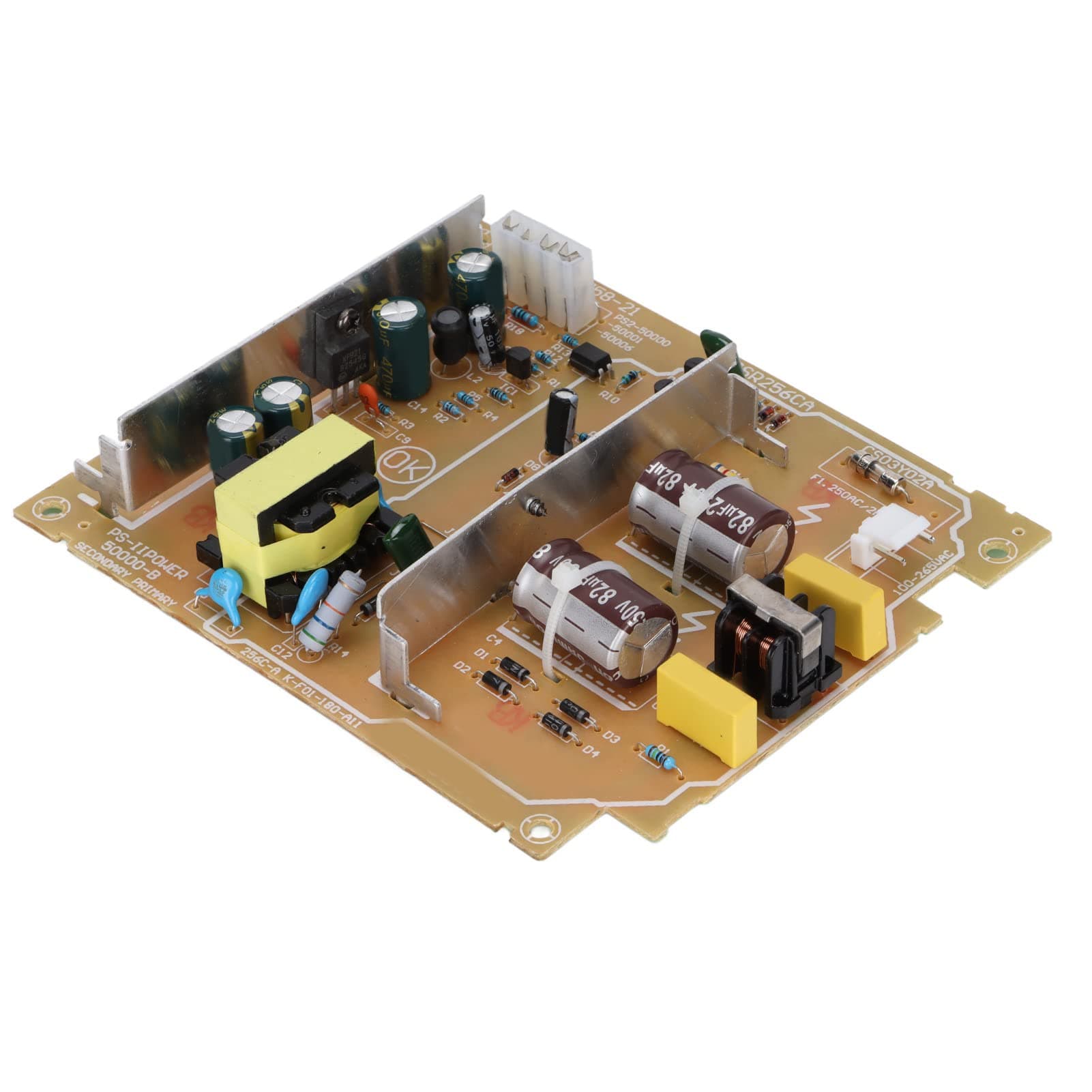 Power Board, Built in Power Console Board Professional Accuracy Power Supply Board for PS2‑50000 50001 50006 Game Consoles,Professional Chipset Precise Built-in Power Board with