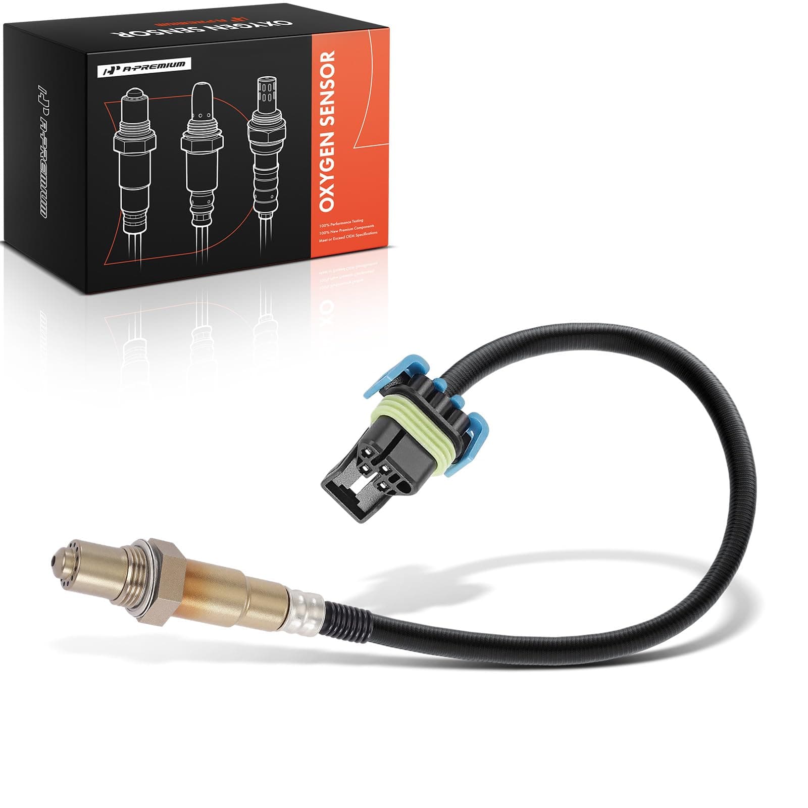 A-Premium O2 Oxygen Sensor Upstream Downstream Replacement for Equinox 2010-2014 Impala 2012-2013 Terrain 2009-2014 Acadia 2009-2011 SRX 2010-2014 Lacrosse 2005-2014