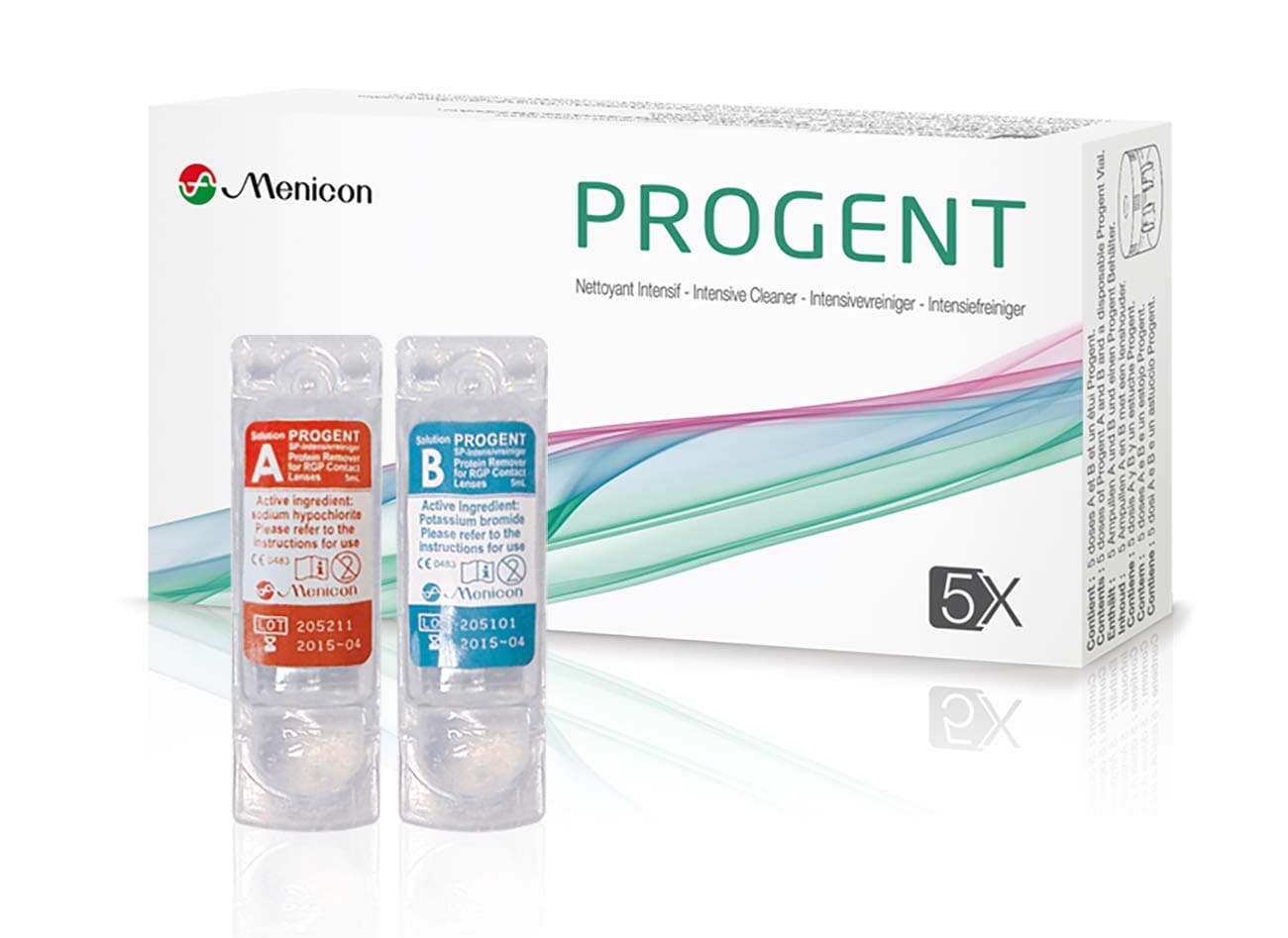 PROGENT INTENSIVE CLEANSER 5 DOSES A & B