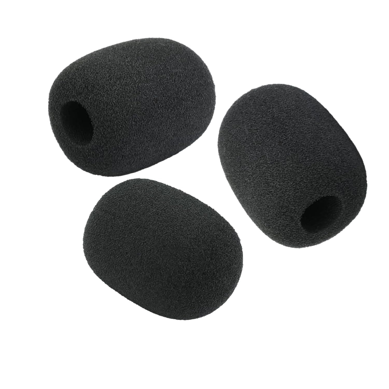 Pop Filter Replacement for Razer BlackShark V2 / V2 Pro / V2 X/Kaira Pro Gaming Headset Microphone Windscreen Mic Foam Cover (3 Pack)