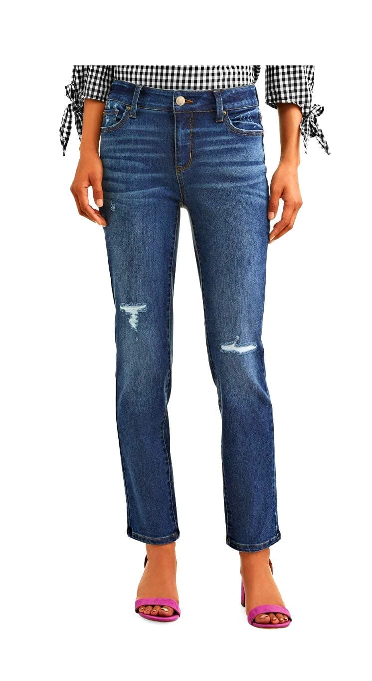 Women's Core Modern Mid Rise Straight Jeans