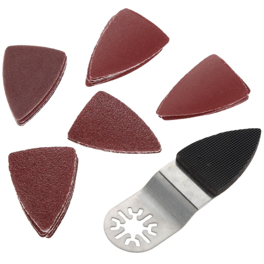 Sanding Paper - Sander Machine - 25pcs Sanding Paper Sander Sheet+Finger Sanding Pad Oscillating Multi-Tool For Multimaster Dremel Renovator Bosch Power Tools - Palm Sander Sandpaper