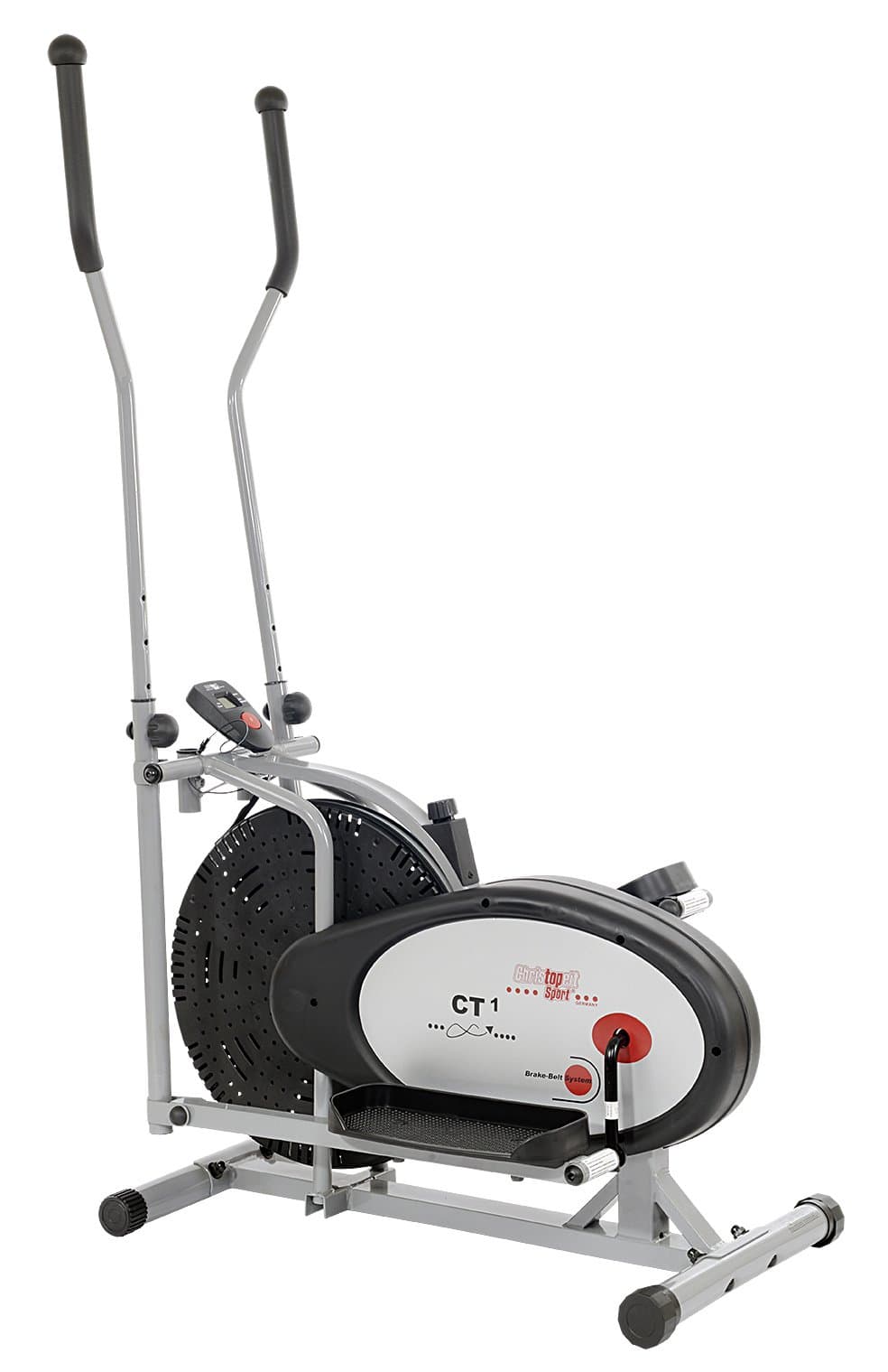 Christopeit Sport CT1 Cross Trainer - Silver/Black, Medium