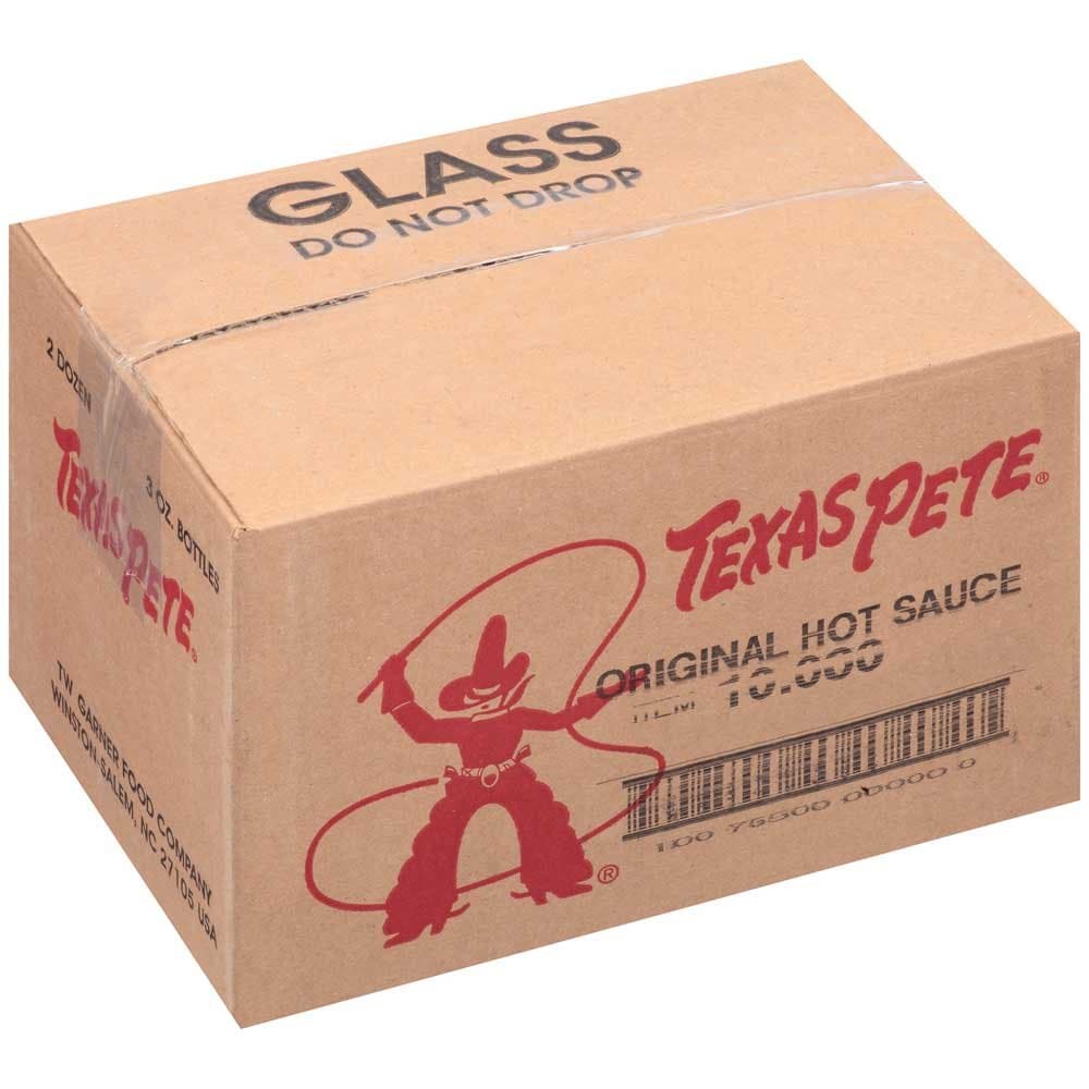 Texas Pete Hot Sauce, 3 Ounce - 24 Case