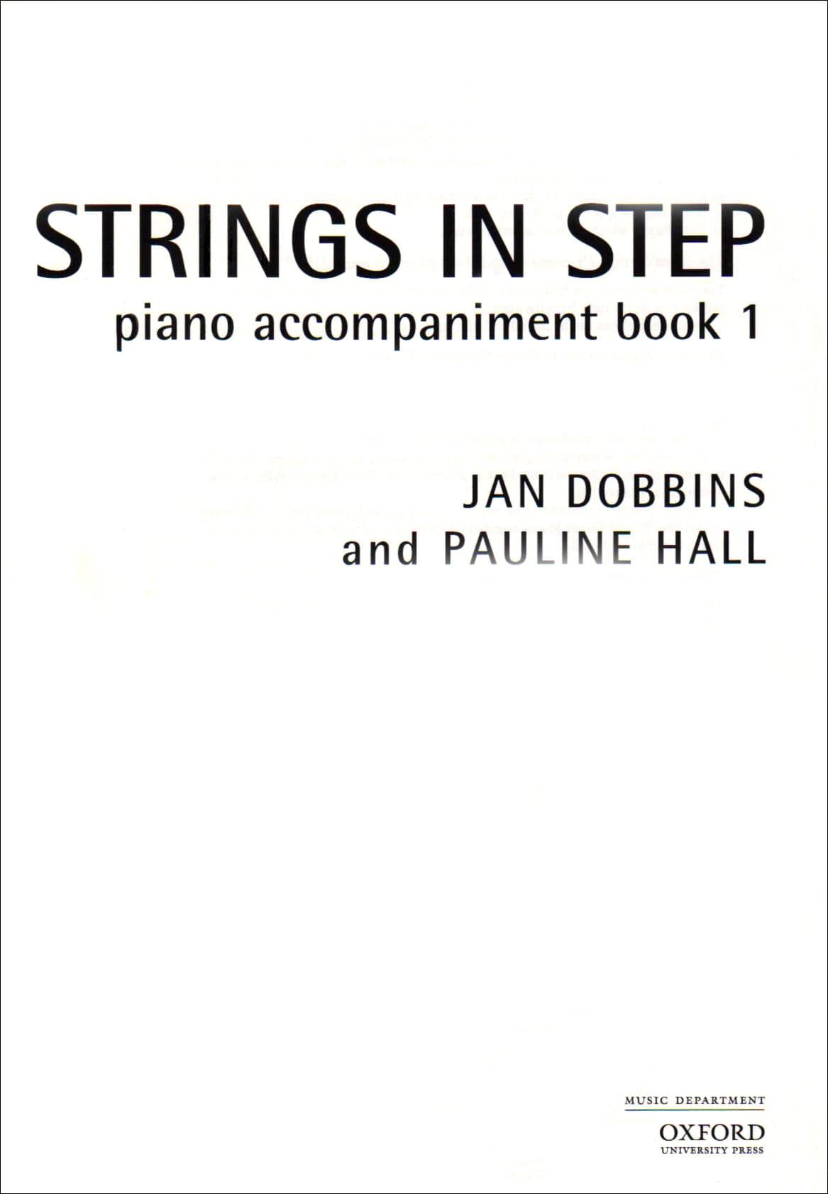 Strings in Step piano accompaniments Book 1