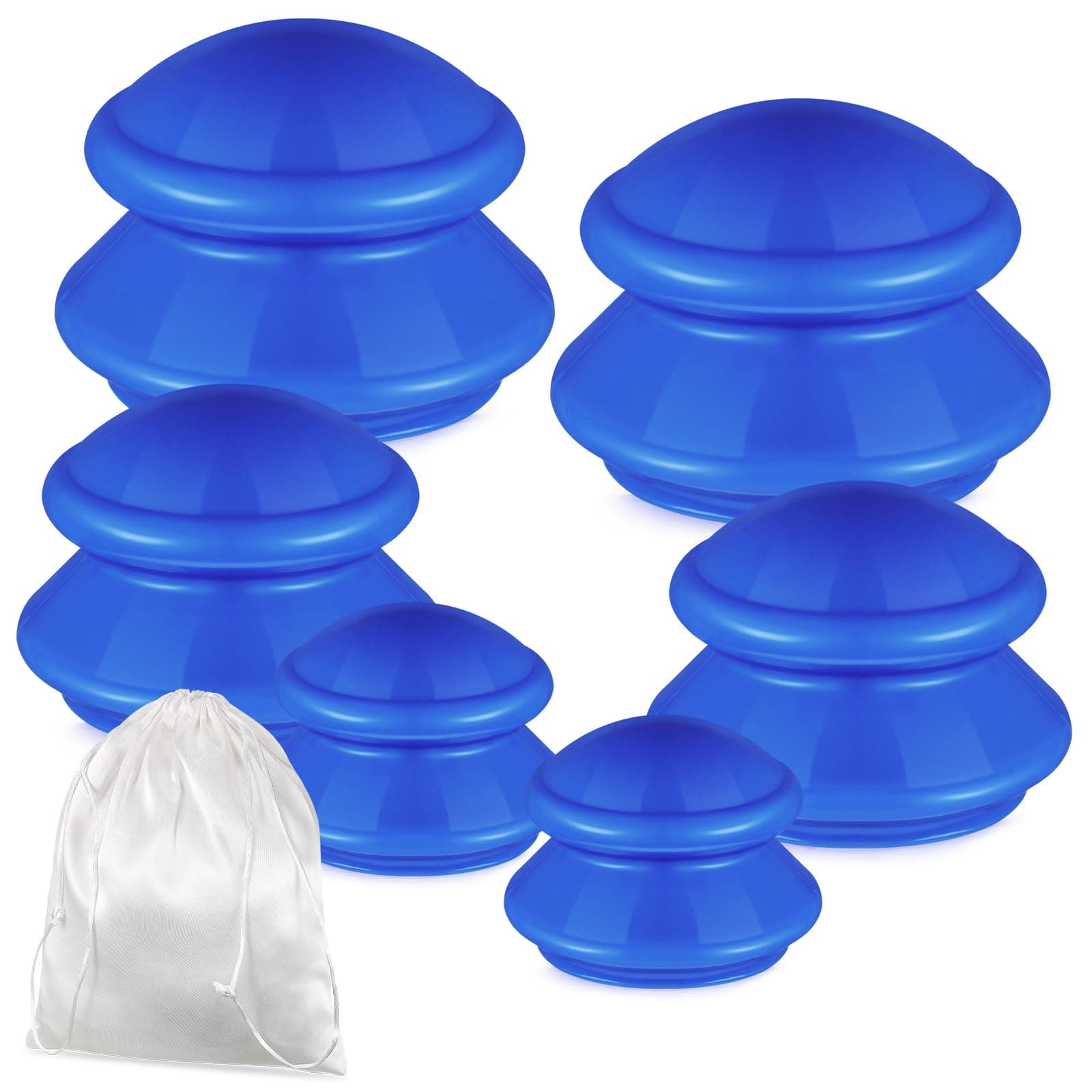 Blue Cupping Kit for Massage Therapy