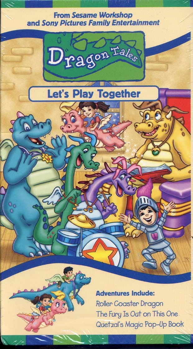 Dragon Tales - Let's Play Together VHS