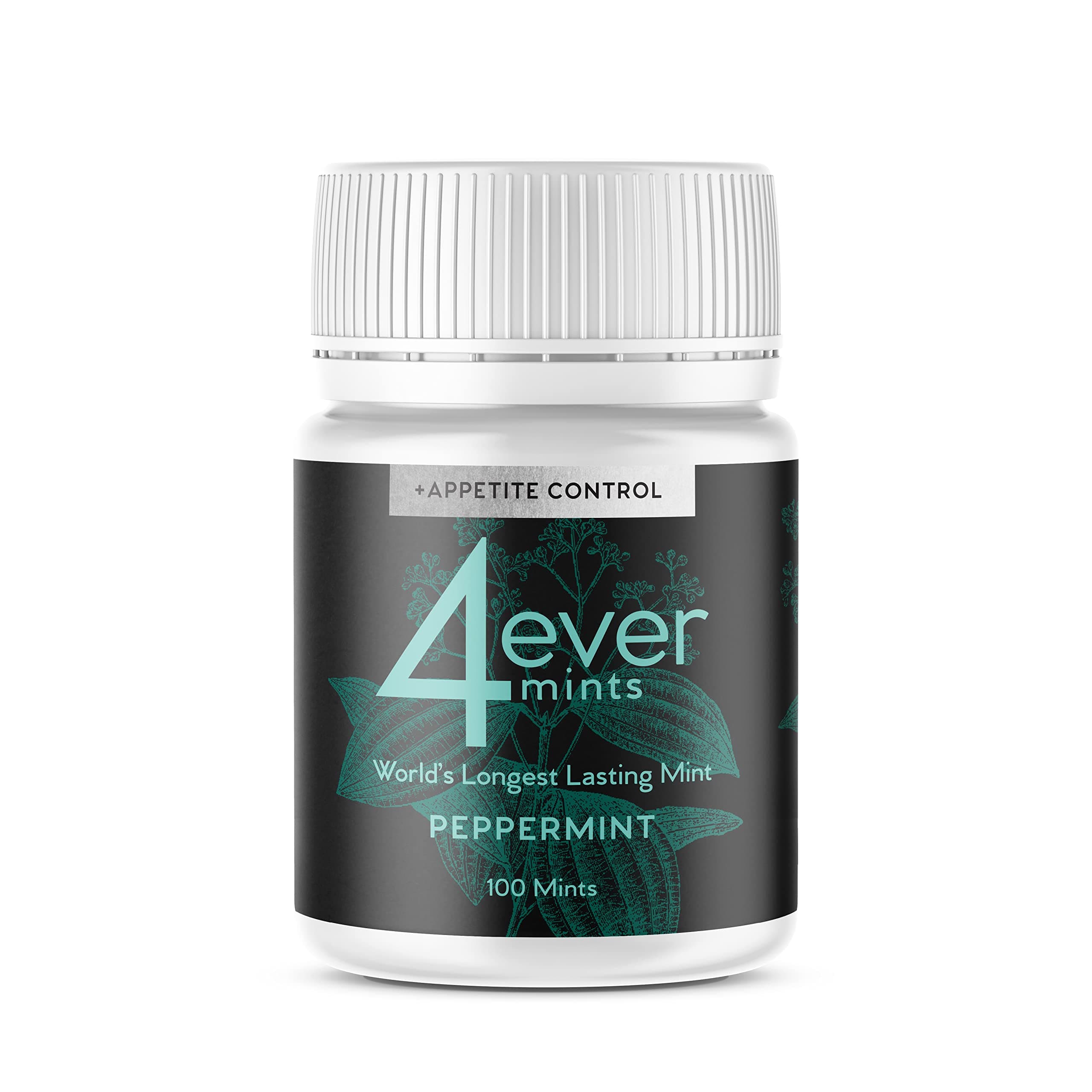 4everMint + Appetite Control: The World's First Time-Release Appetite Suppressant (100 Tablets)