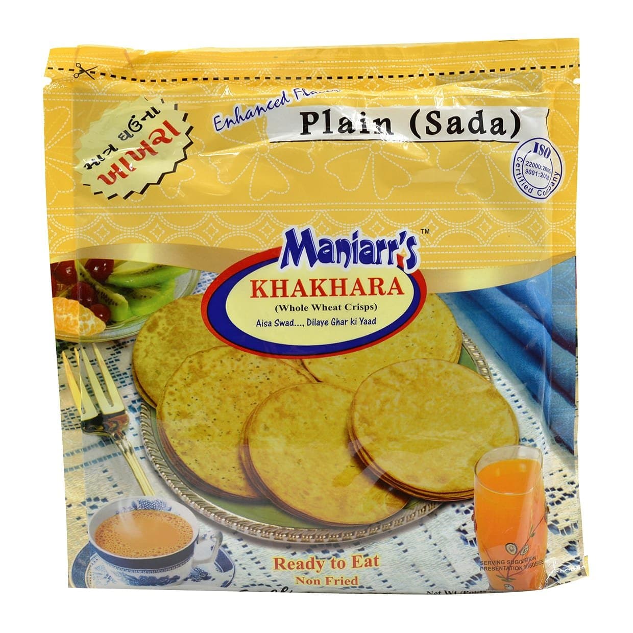 Maniarr's, Plain Khakhara, 180 Grams(gm)