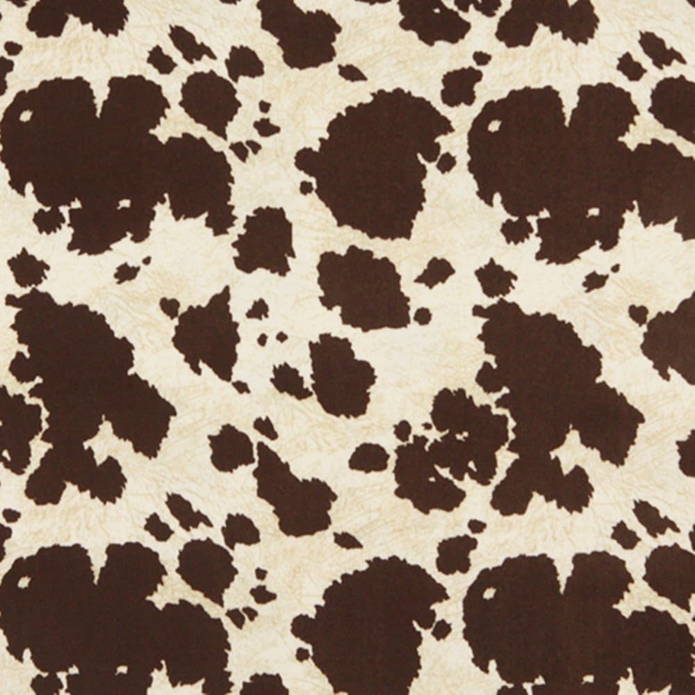 Big Cow Fur Print Pattern Zippered Square Pillow Case Pillowcases Cushion Covers Size:18"x 18" (Twin Sides)