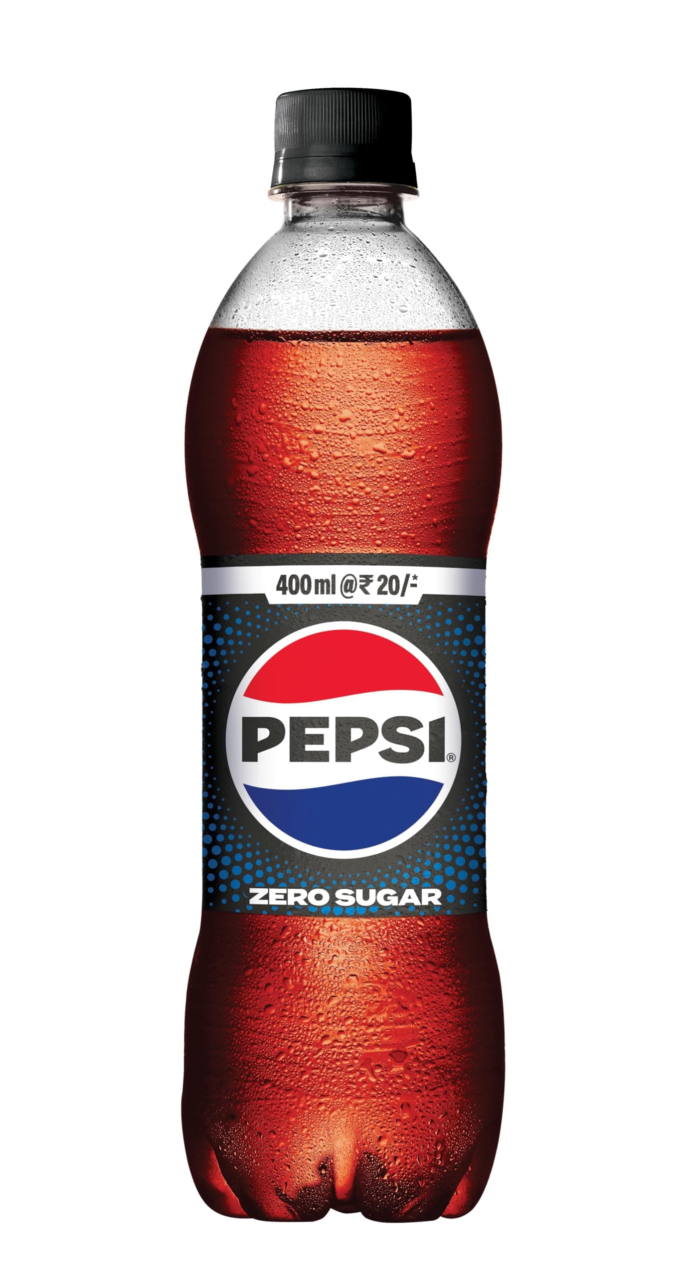 Pepsi Zero Sugar Soft Drink, 400 Ml,Cola