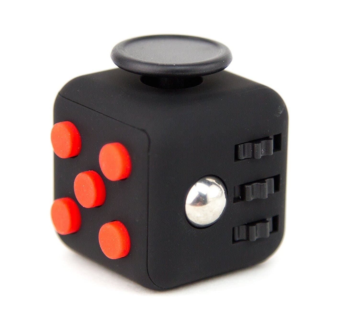 Focus Cube Fidget4 18.99 by vincorp-Other Sellers on This Listing are Selling knockoffs Fidget Cube Toy for Anxiety Stress Relief Attention Focus for Children/Adult Gift ADHD, Black/Red