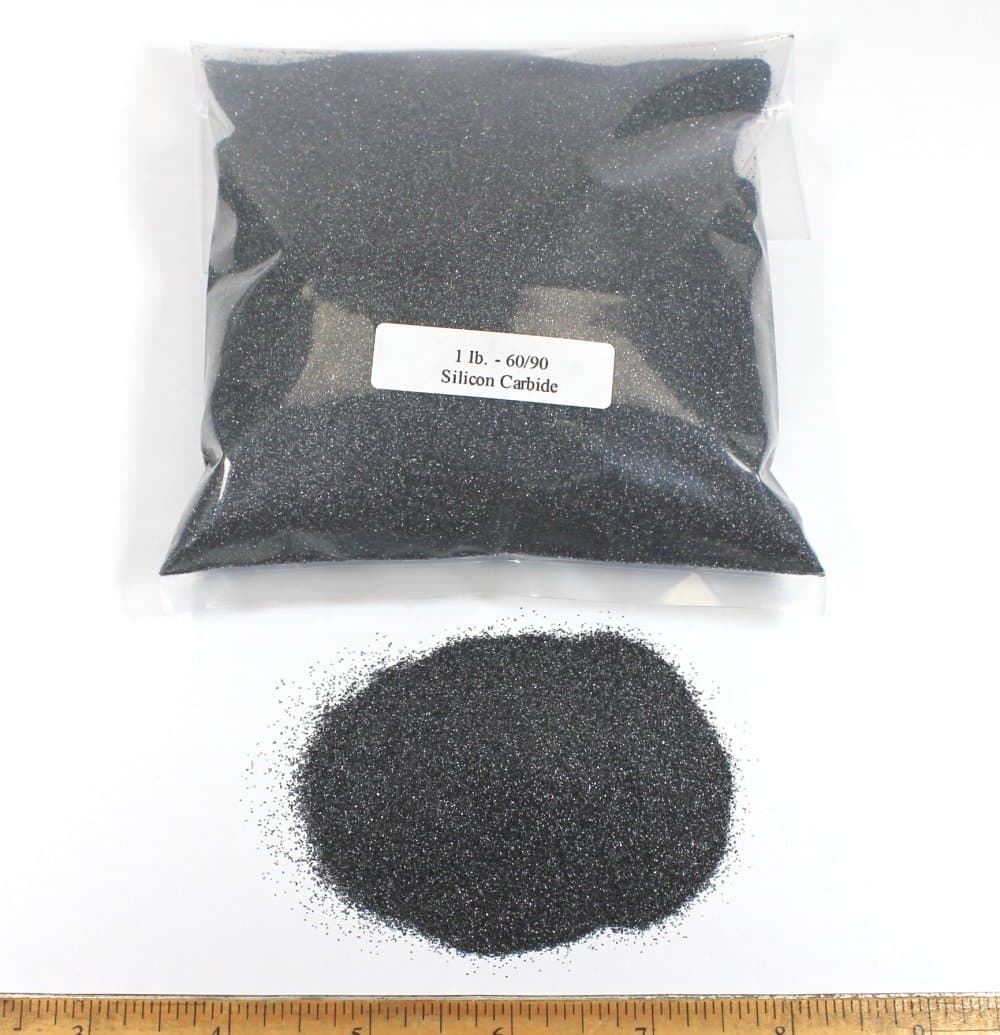 60-90 Silicon Carbide Grit: 5lbs
