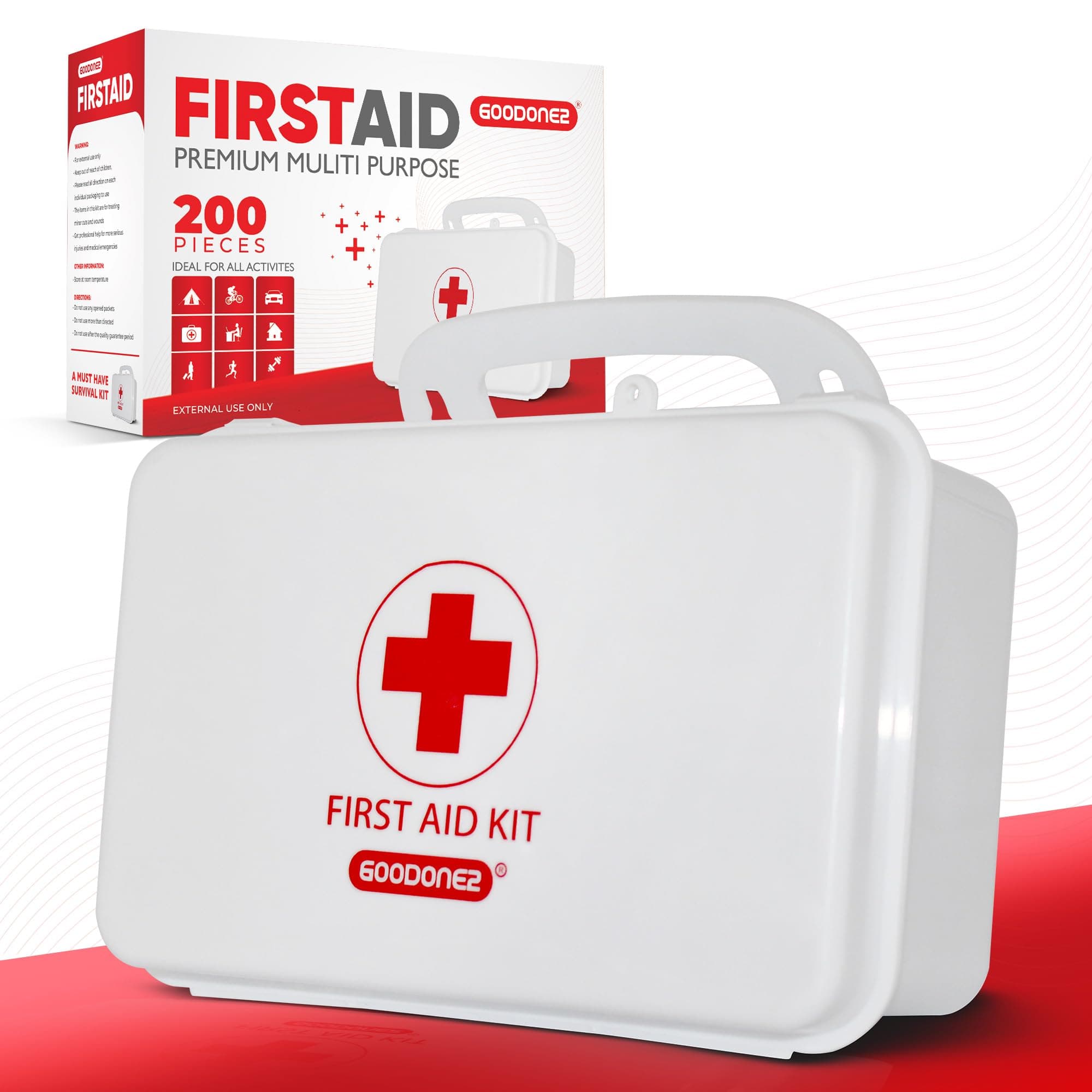 200 Pcs First aid kit