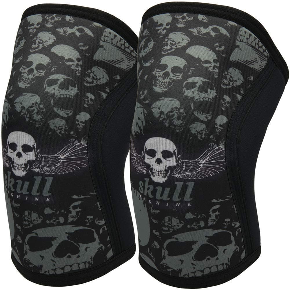 Knee Sleeves (1 Pair), 7mm Compression Knee Braces for Squats,Weightlifting,Powerlifting,Cross Training for Men & Women