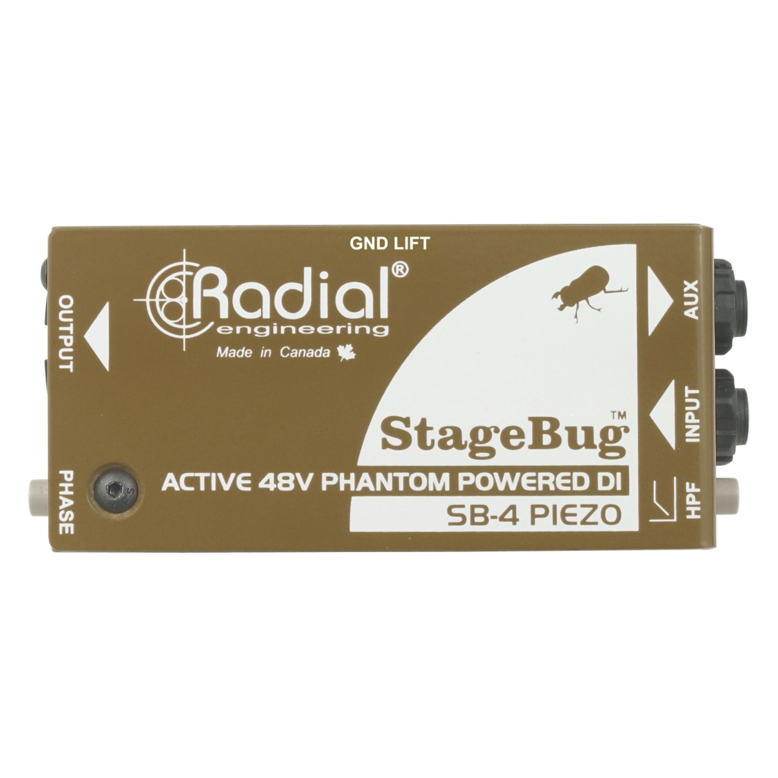 Radial StageBug SB-4 1-channel Active Instrument Direct Box