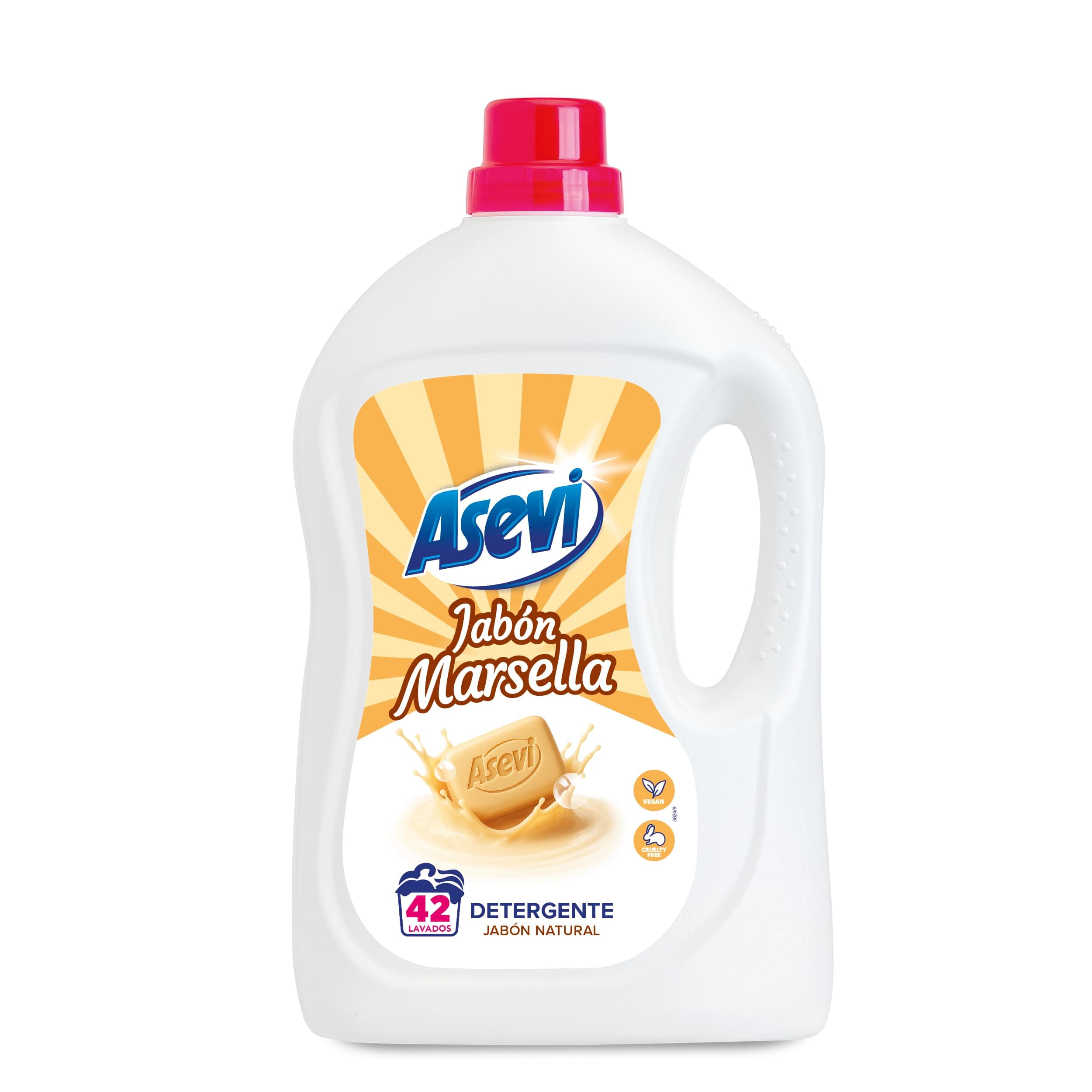 Asevi 23661 Marseille Soap Detergent 40 Doses
