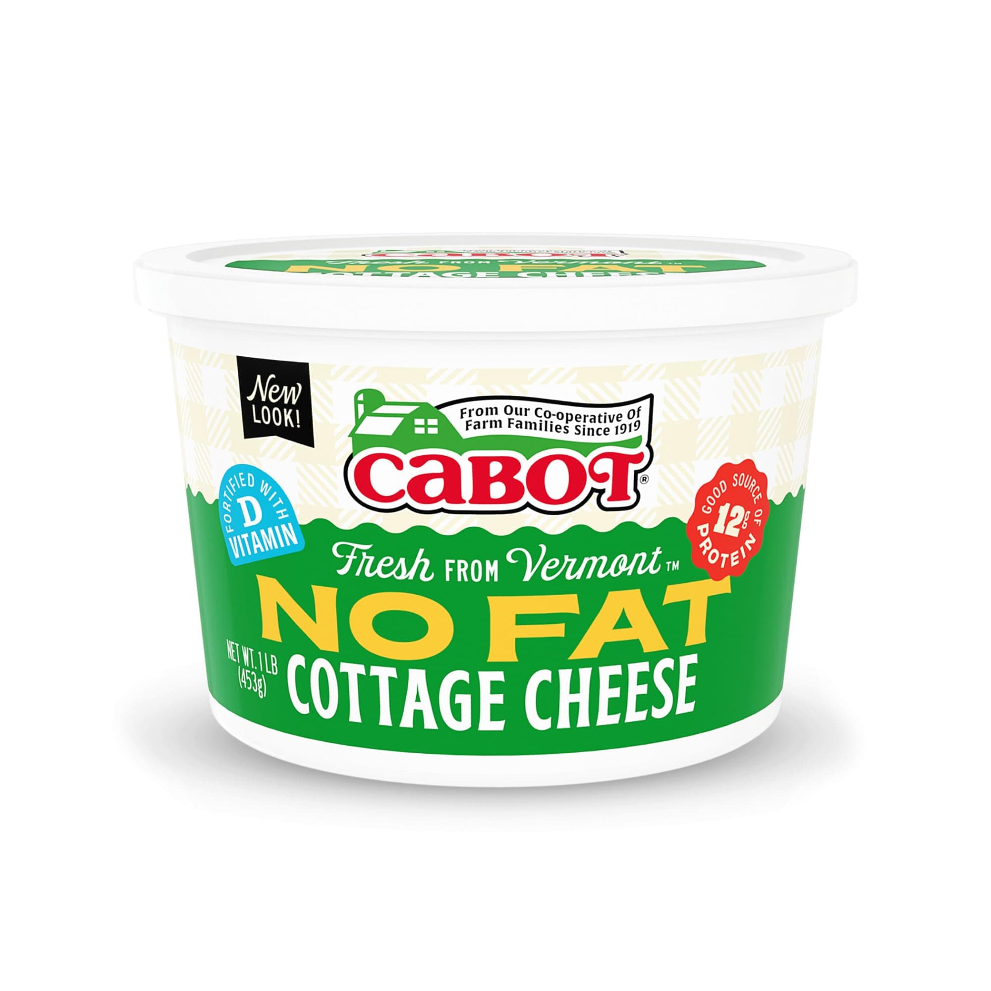 Cabot Cottage Cheese Non Fat, 16 oz