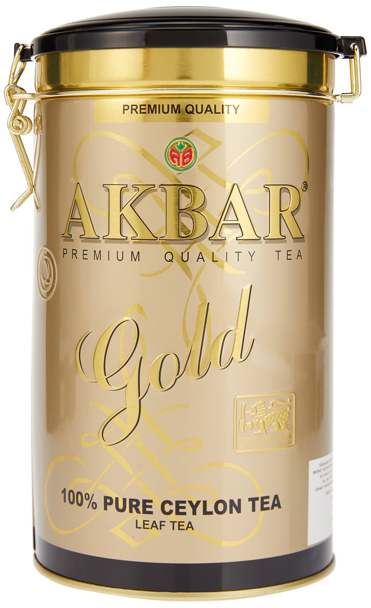 Gold 100% Pure Ceylon Leaf Tea 450g - Tin