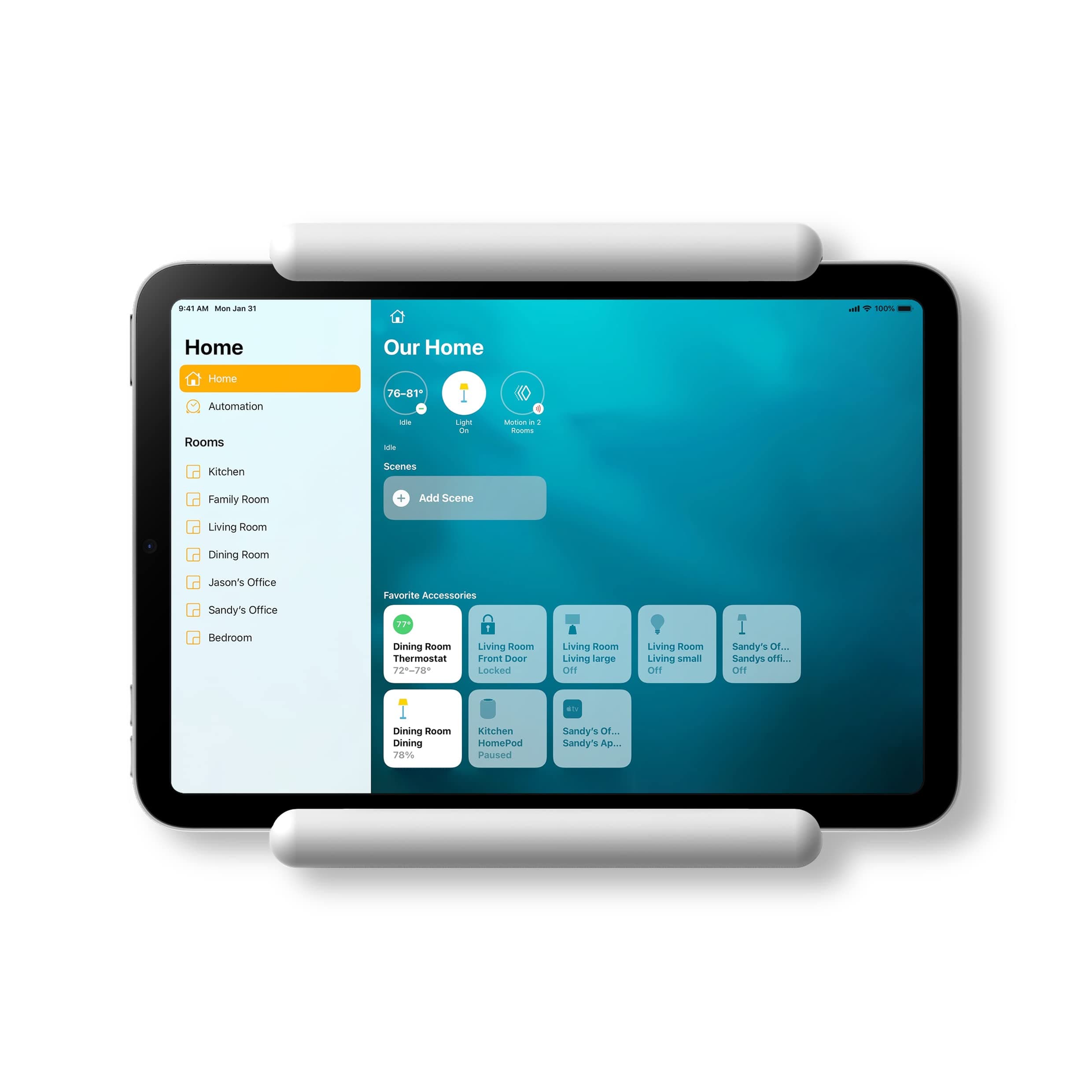 Home Hub Mount for iPad