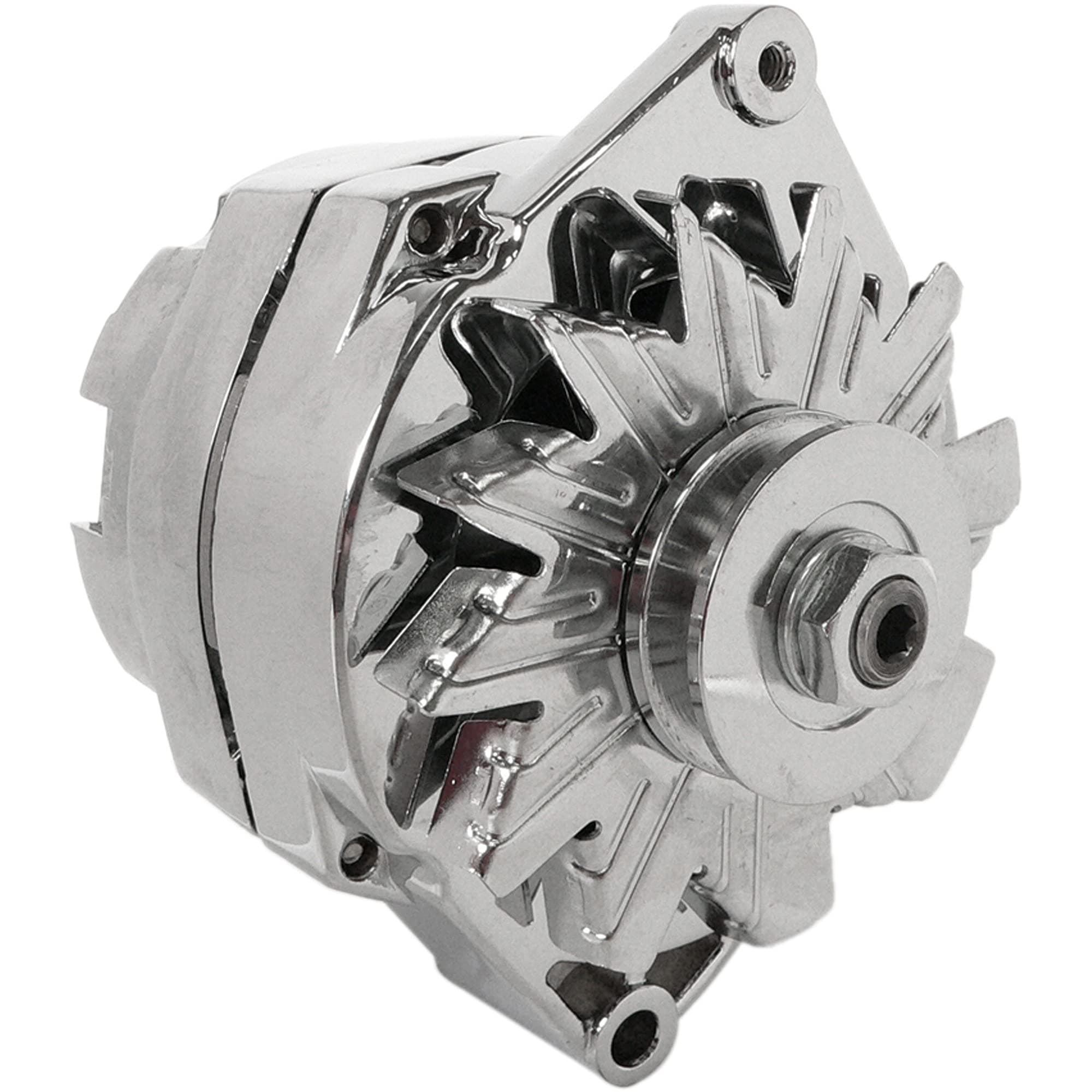 Db Electrical Adr0336-C Alternator Chrome Compatible With/Replacement For Chevrolet General Motors 110 Amp 3-Wire Setup 65, 67-85, Low Cut-In For Higher Charge Rate