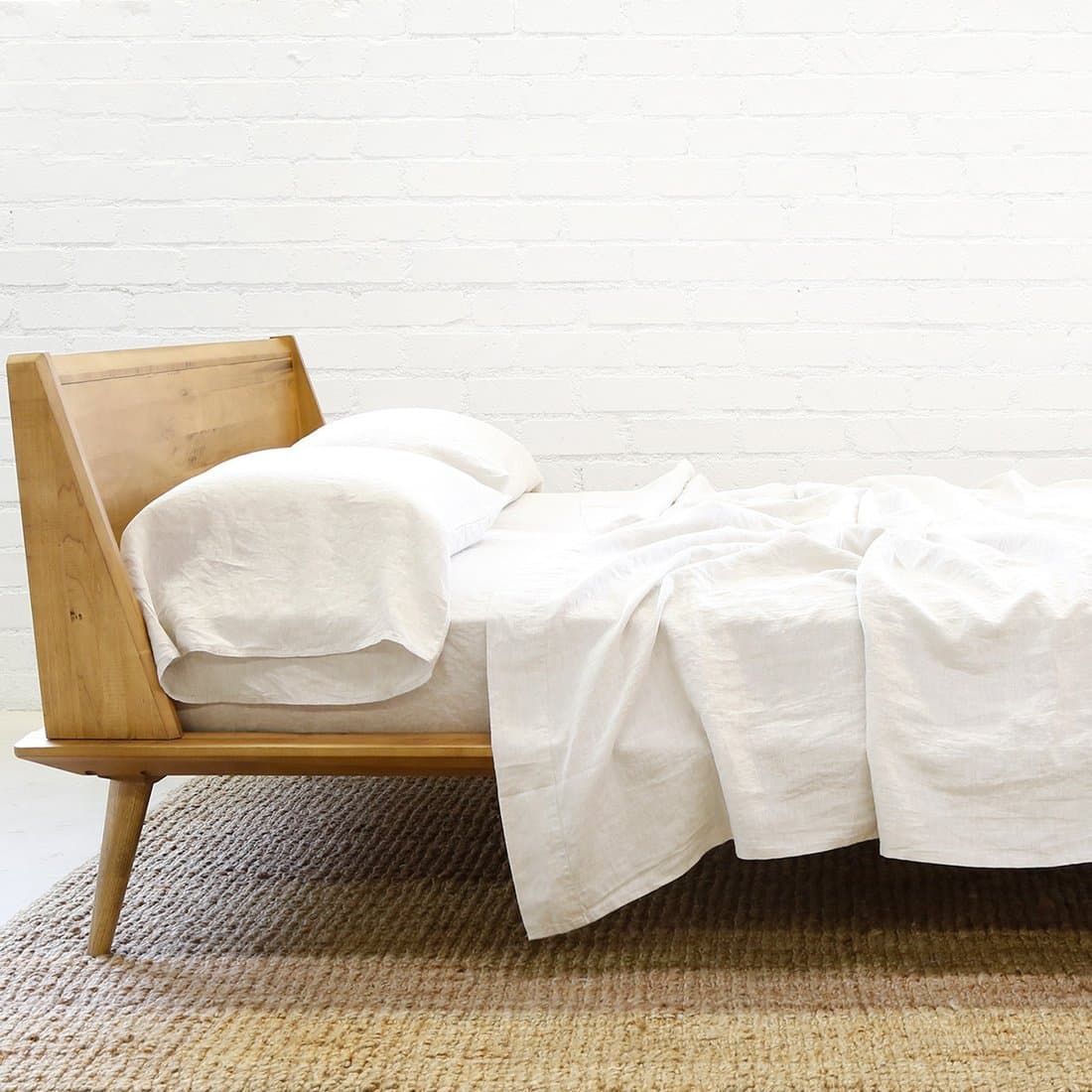 Loomstead Linen Sheet Set - Natural, Queen