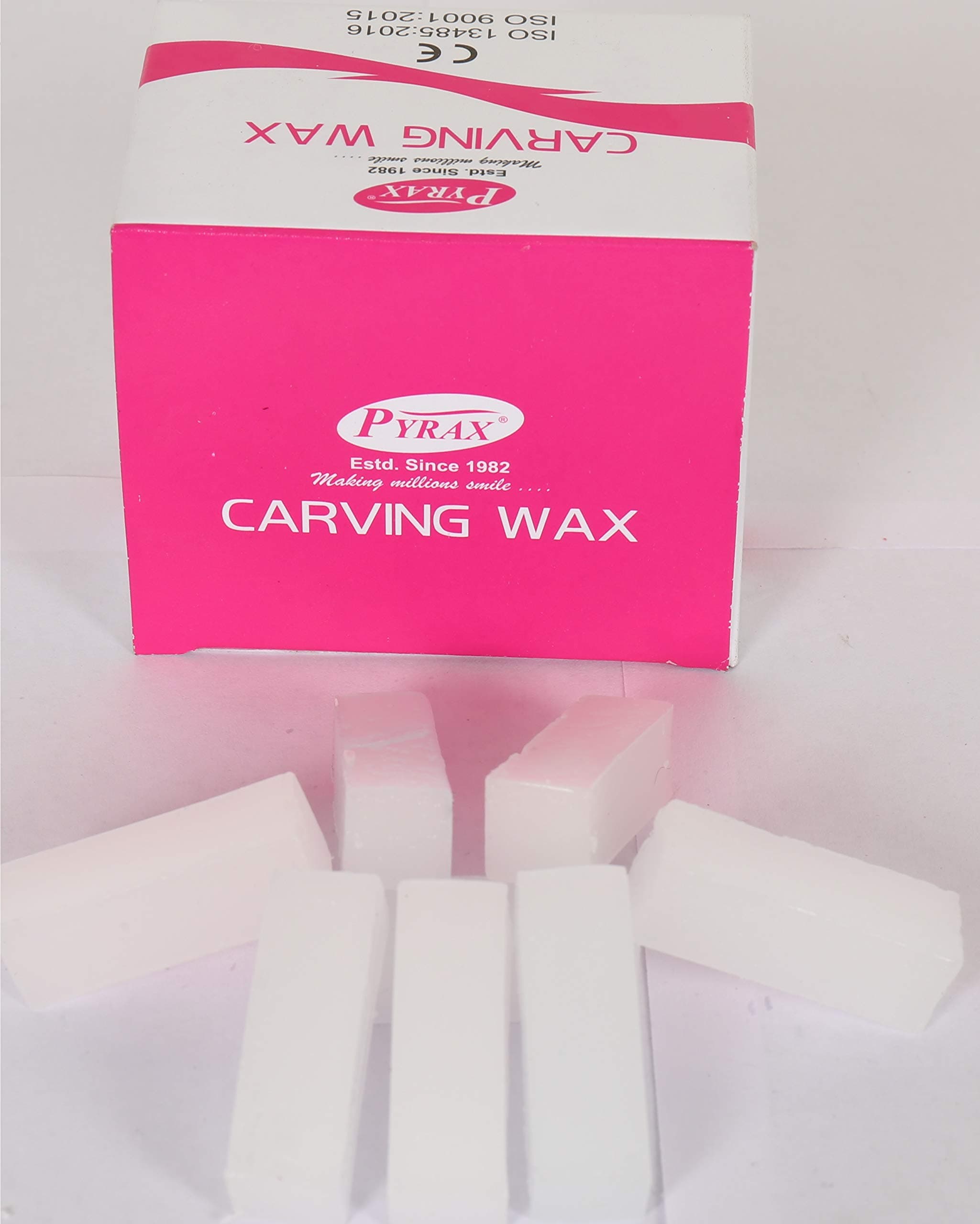 PYRAX Dental Carving Wax - 40 Blocks Each