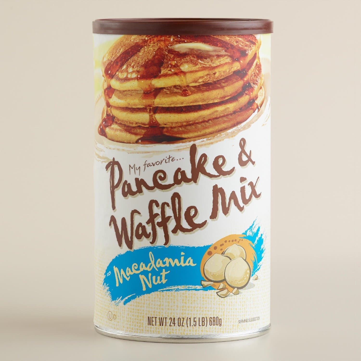 My Favorite Macadamia Nut Pancake Mix