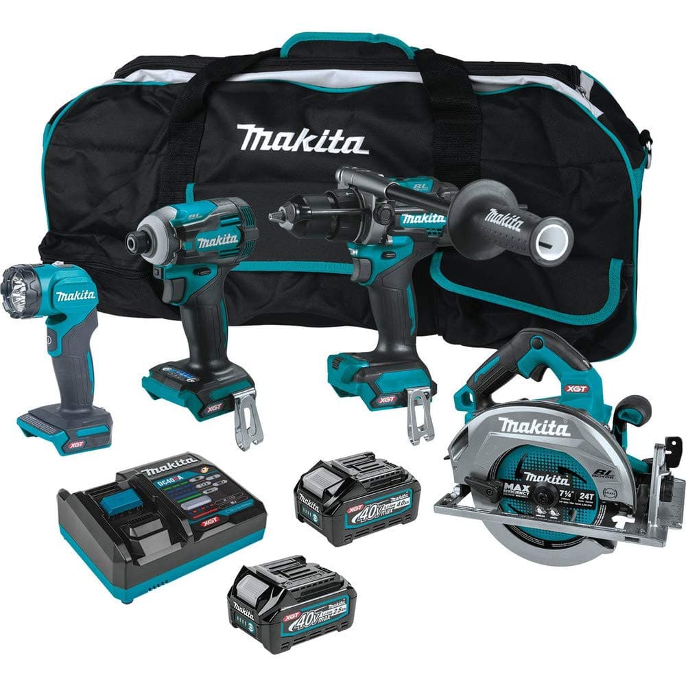 Makita Xgt 40V Max Combo Kit 4Pc