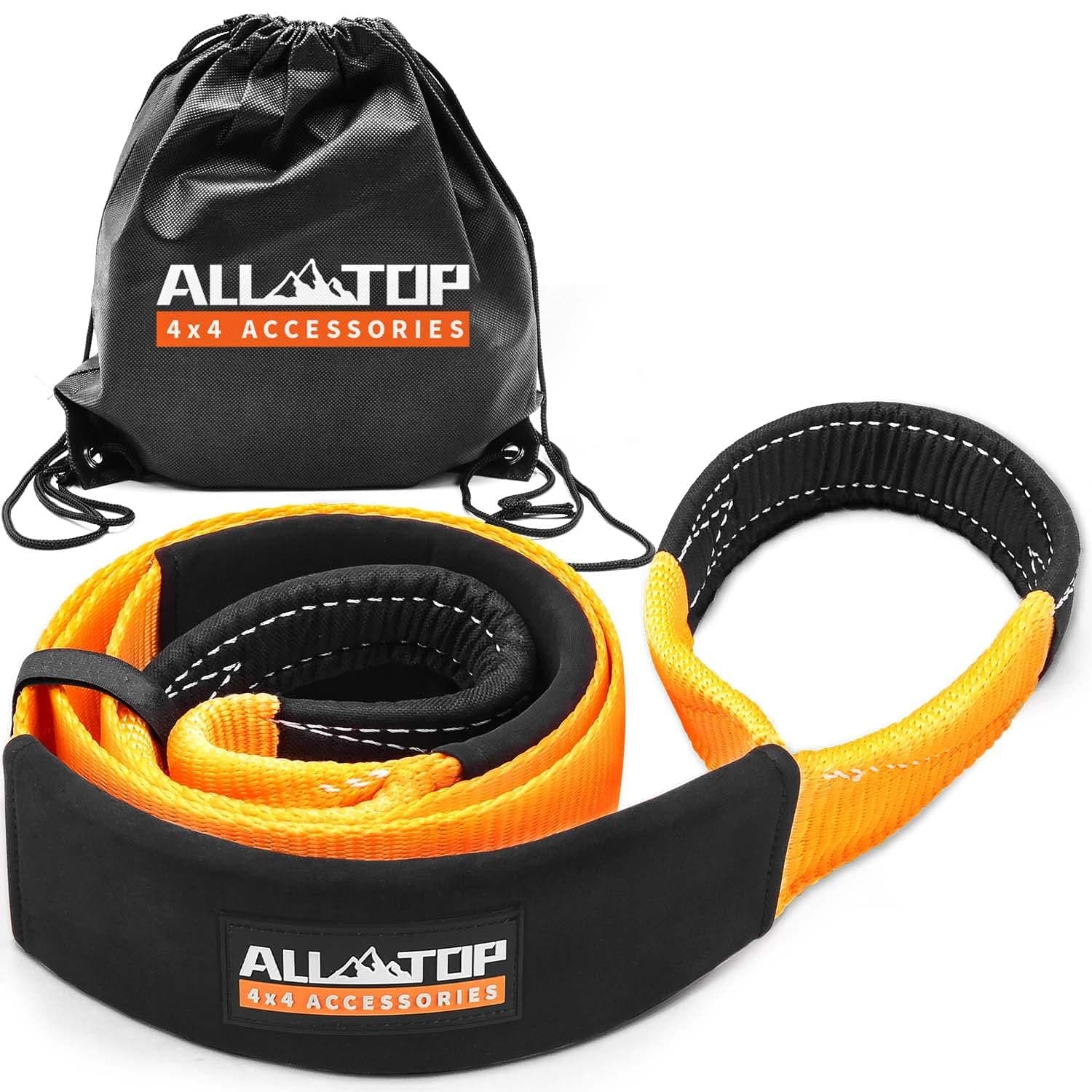 ALL-TOP Pro-Series Tree Saver Winch Strap 3 x 8 Inch - 36,000 Lbs Strength - Must Have for Towing, Off Road, Overland and Expedition
