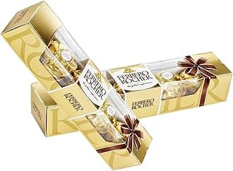 Ferrero Rocher Milk Chocolates, 4 Pcs (Pack of 2), 200 gram