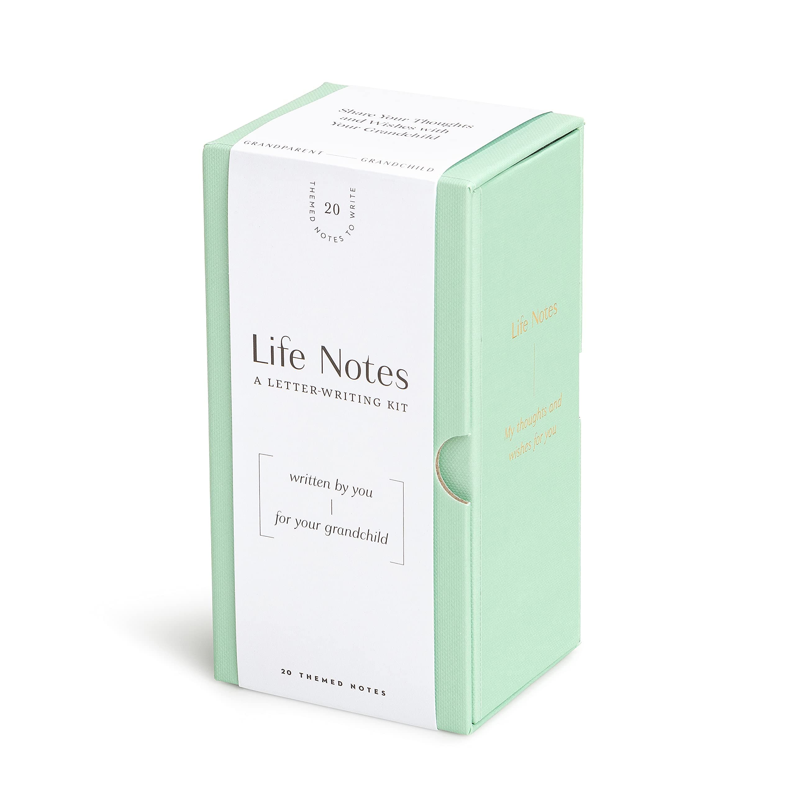 Compendium Life Notes: A Letter-Writing Kit Written by You for Your Grandchild, Life Notes: Grandchild 20 Count (Pack of 1)