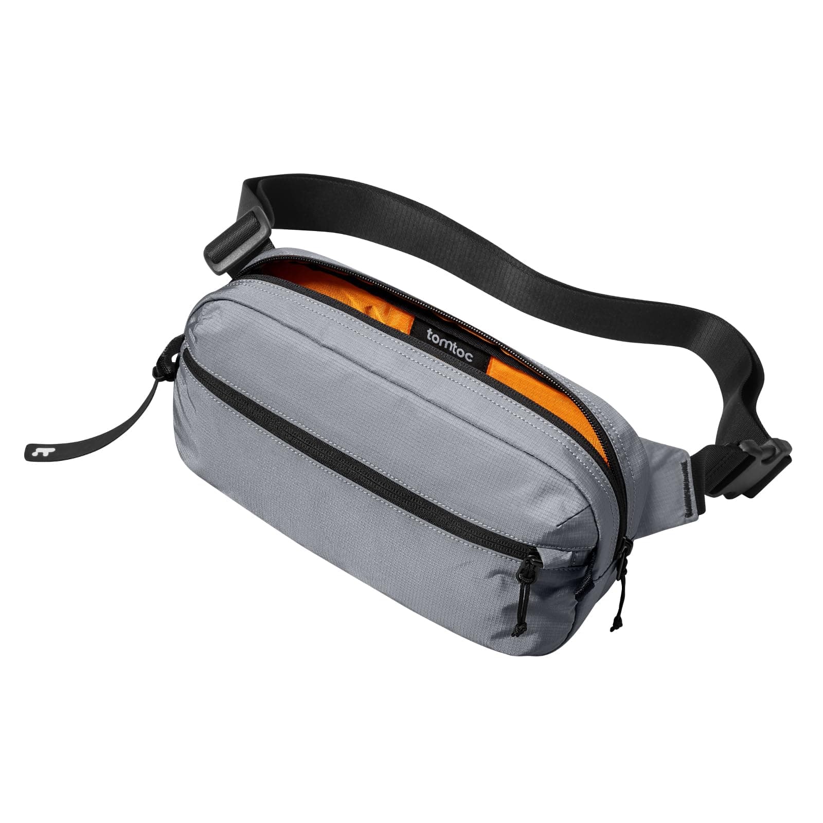 tomtoc Aviator-T33 3.5L Sling Bag for Switch, iPad mini, RFID Blocking Water-Resistant Waist Pack for Men & Women, Adjustable Chest Shoulder Crossbody Bag for Travel, Gym, Work, Hiking - Gift Ready